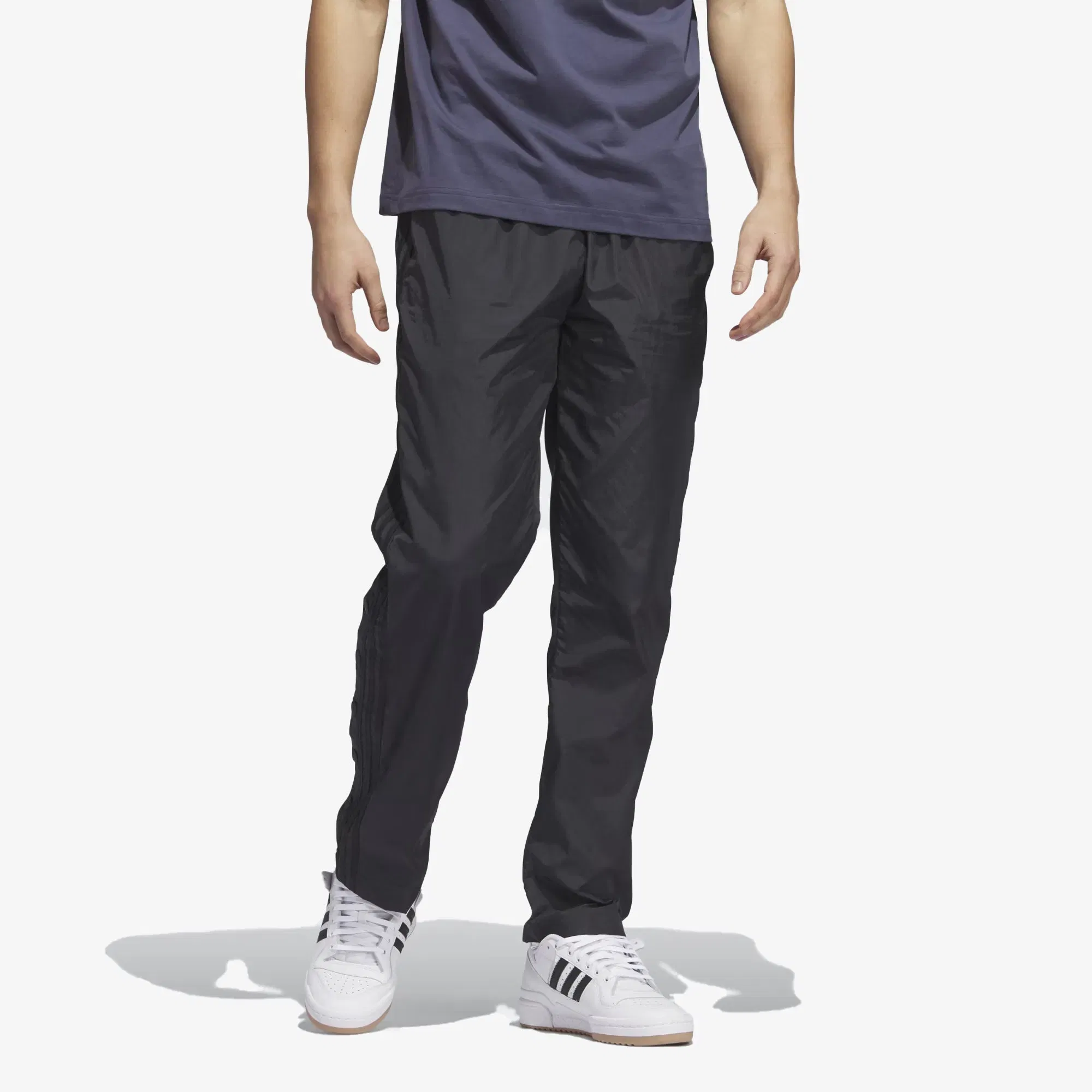 Adidas Originals BASKETBALL WARM-UP PANTS { CARBON