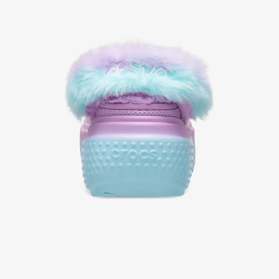 Crocs X AESPA STOMP LINED CLOG { ICE BLUE