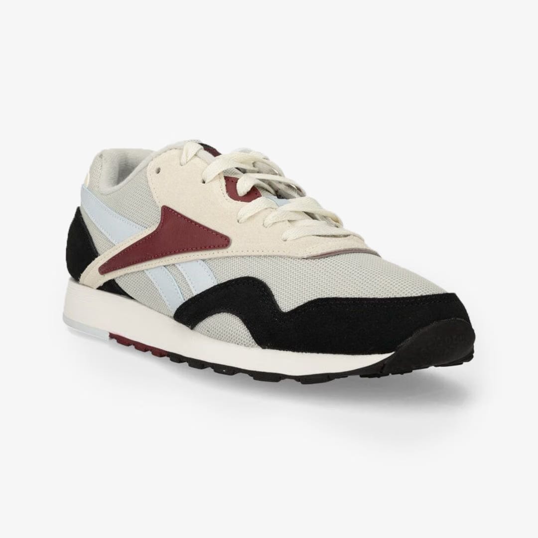 Reebok CLASSIC NYLON PLUS { CREAM/RED