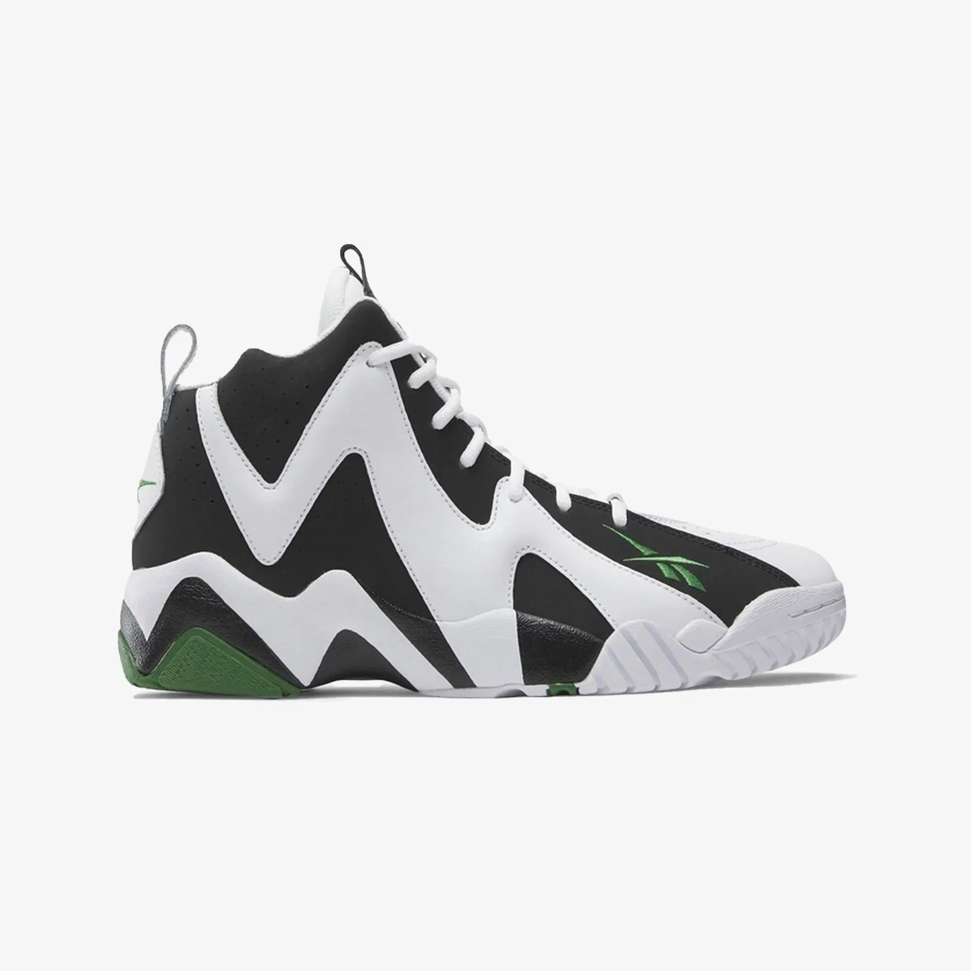 Reebok HURRIKAZE II { FTWR WHITE/CORE BLACK/GLEN GREEN