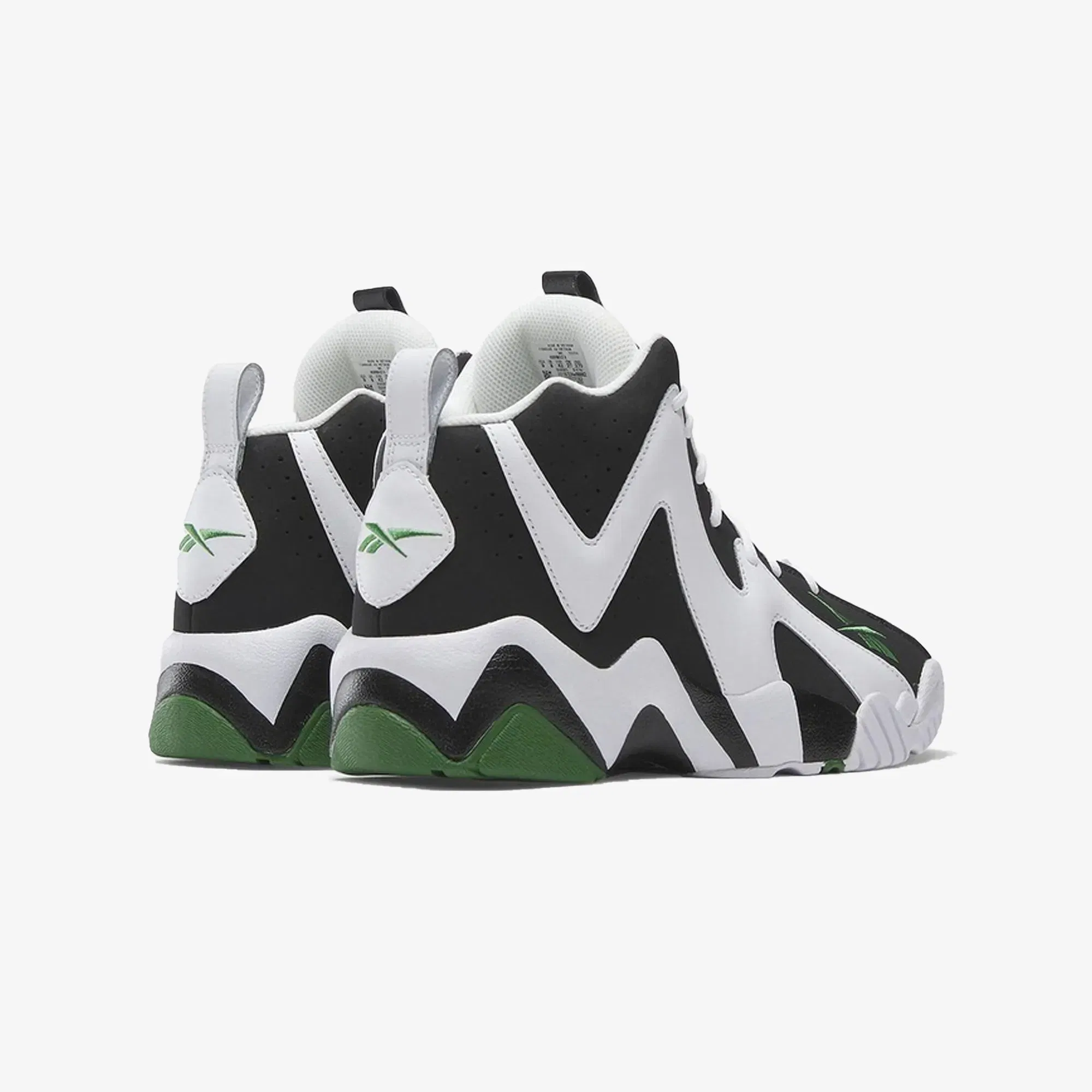 Reebok HURRIKAZE II { FTWR WHITE/CORE BLACK/GLEN GREEN