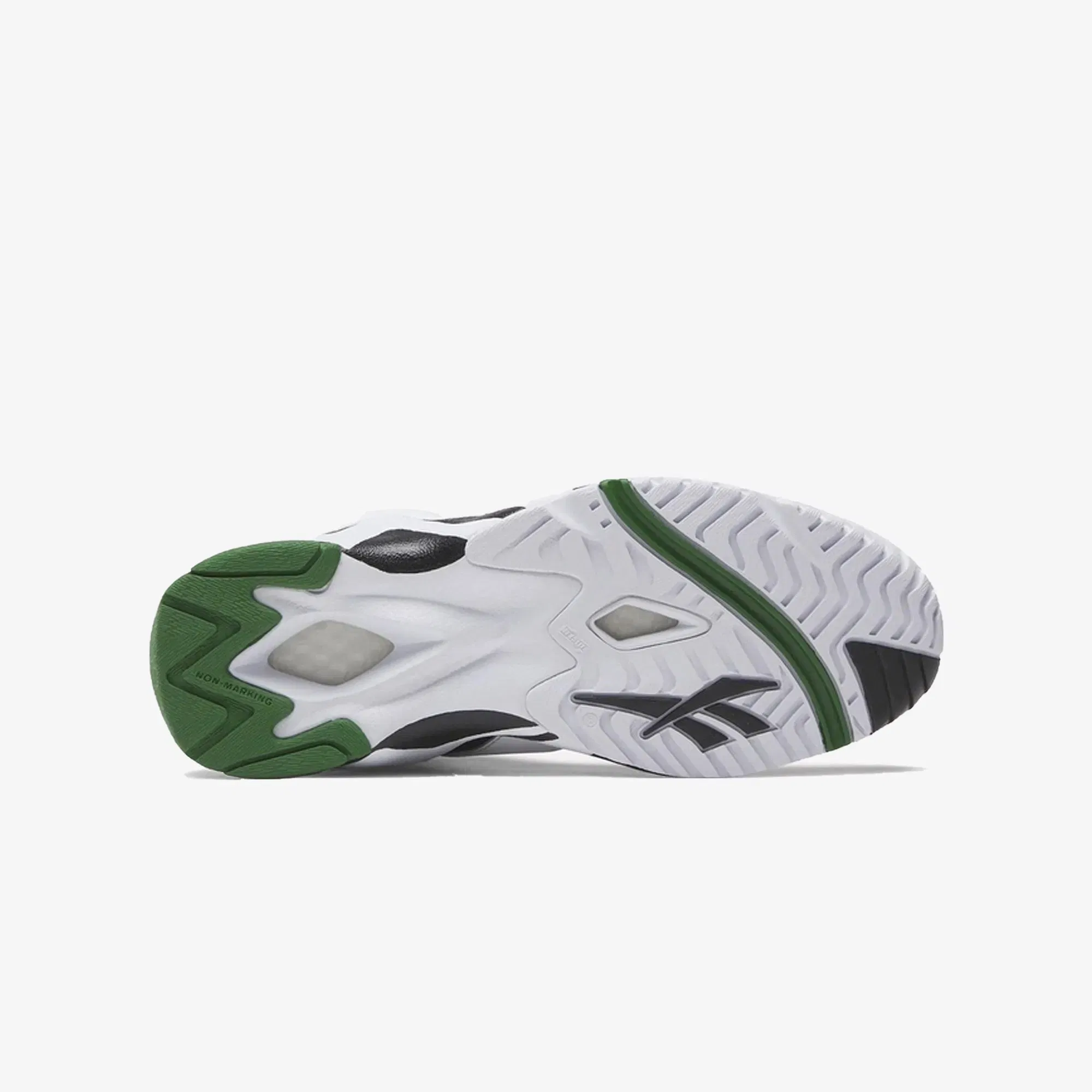 Reebok HURRIKAZE II { FTWR WHITE/CORE BLACK/GLEN GREEN