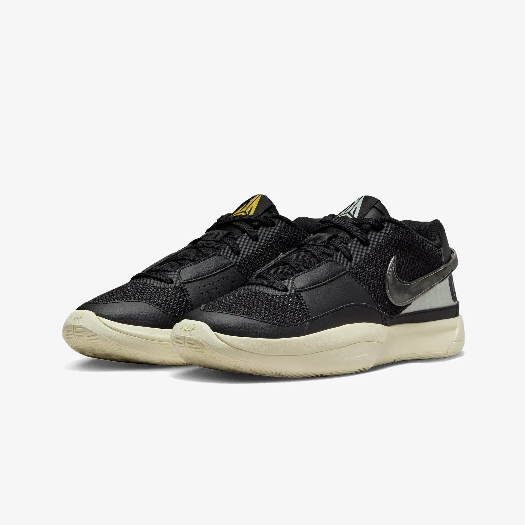 Jordan JA MORANT JA 1 EP { BLACK/LIGHT SILVER-COCONUT MILK