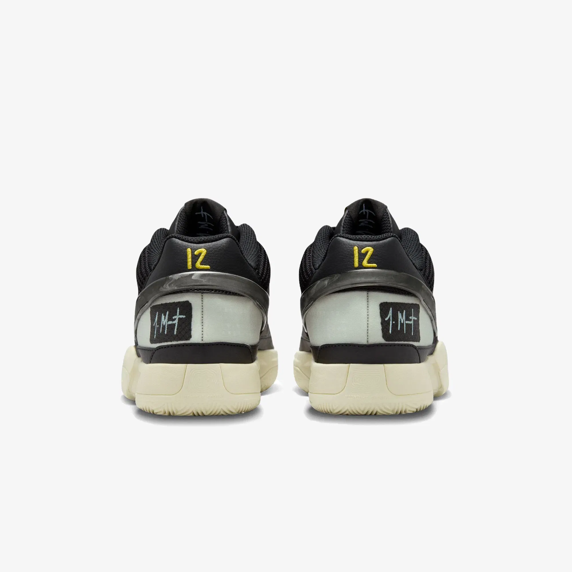 Jordan JA MORANT JA 1 EP { BLACK/LIGHT SILVER-COCONUT MILK