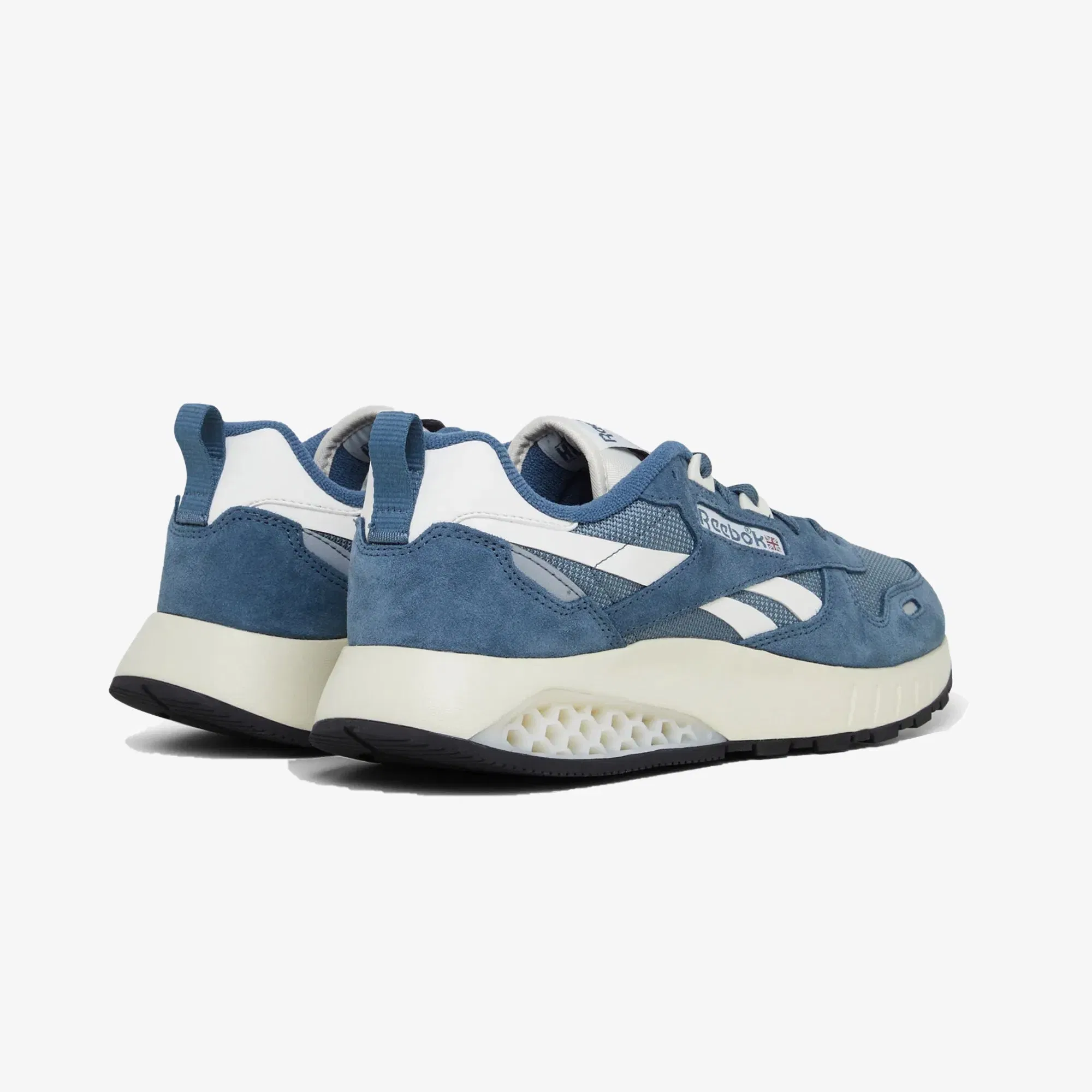 Reebok CLASSIC LEARHER HEXALITE + { HOOPS BLUE/CHALK/ALABASTER