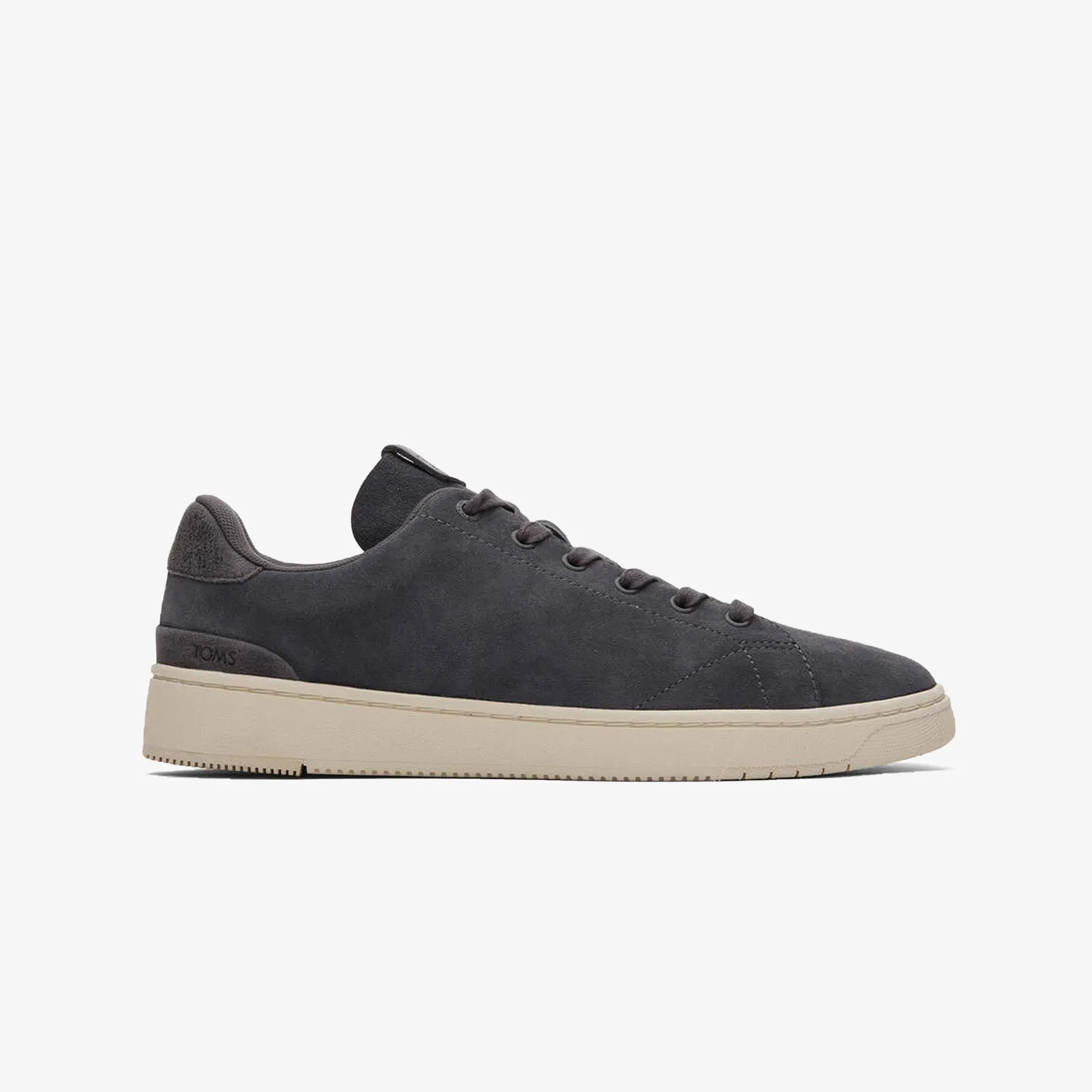 Toms TRVL LITE GREY SUEDE { DARK GREY