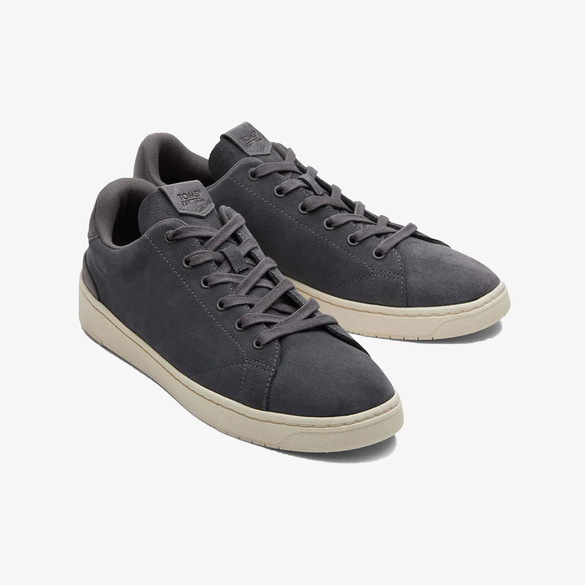 Toms TRVL LITE GREY SUEDE { DARK GREY