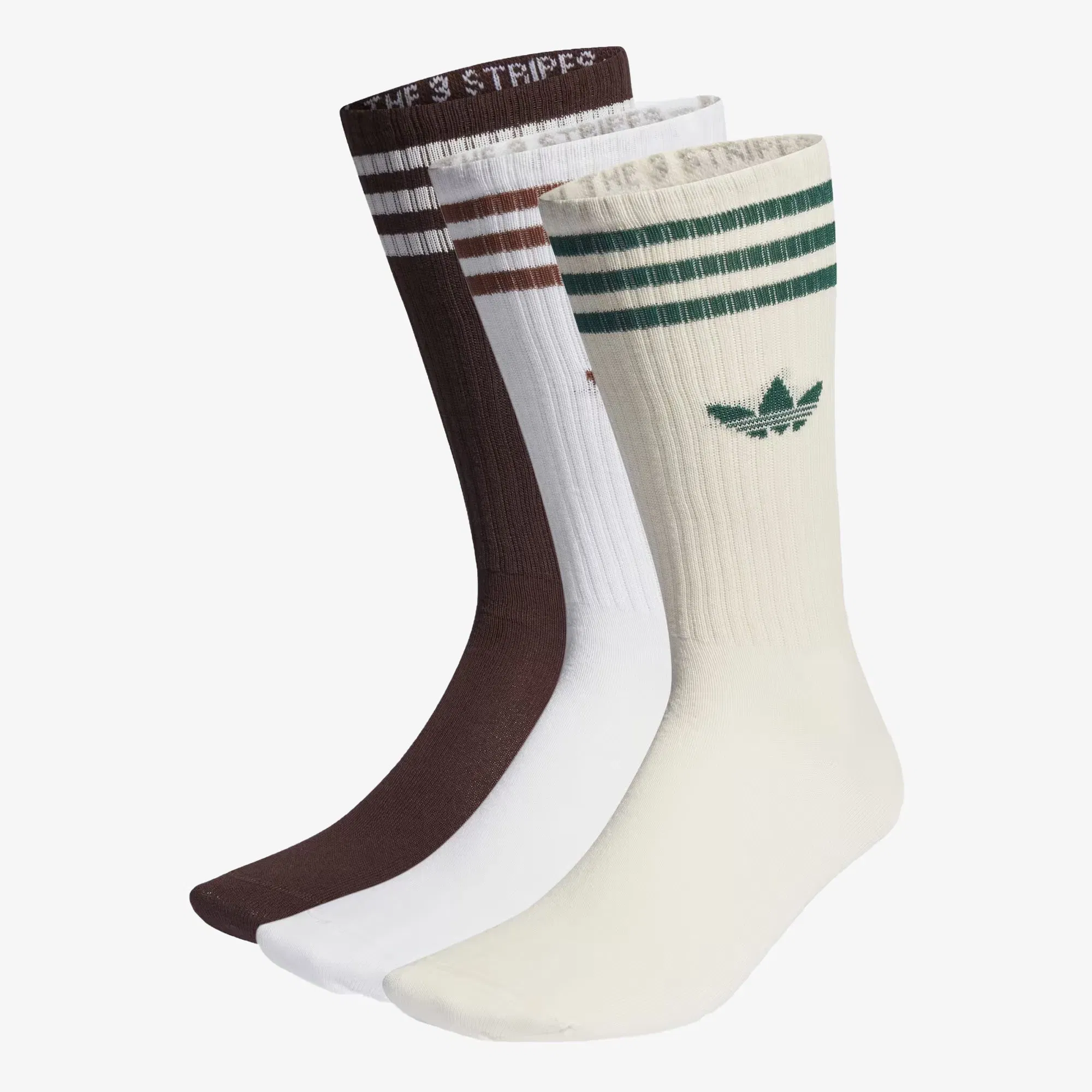 Adidas Originals SOLID CREW SOCKS 3 PAIRS