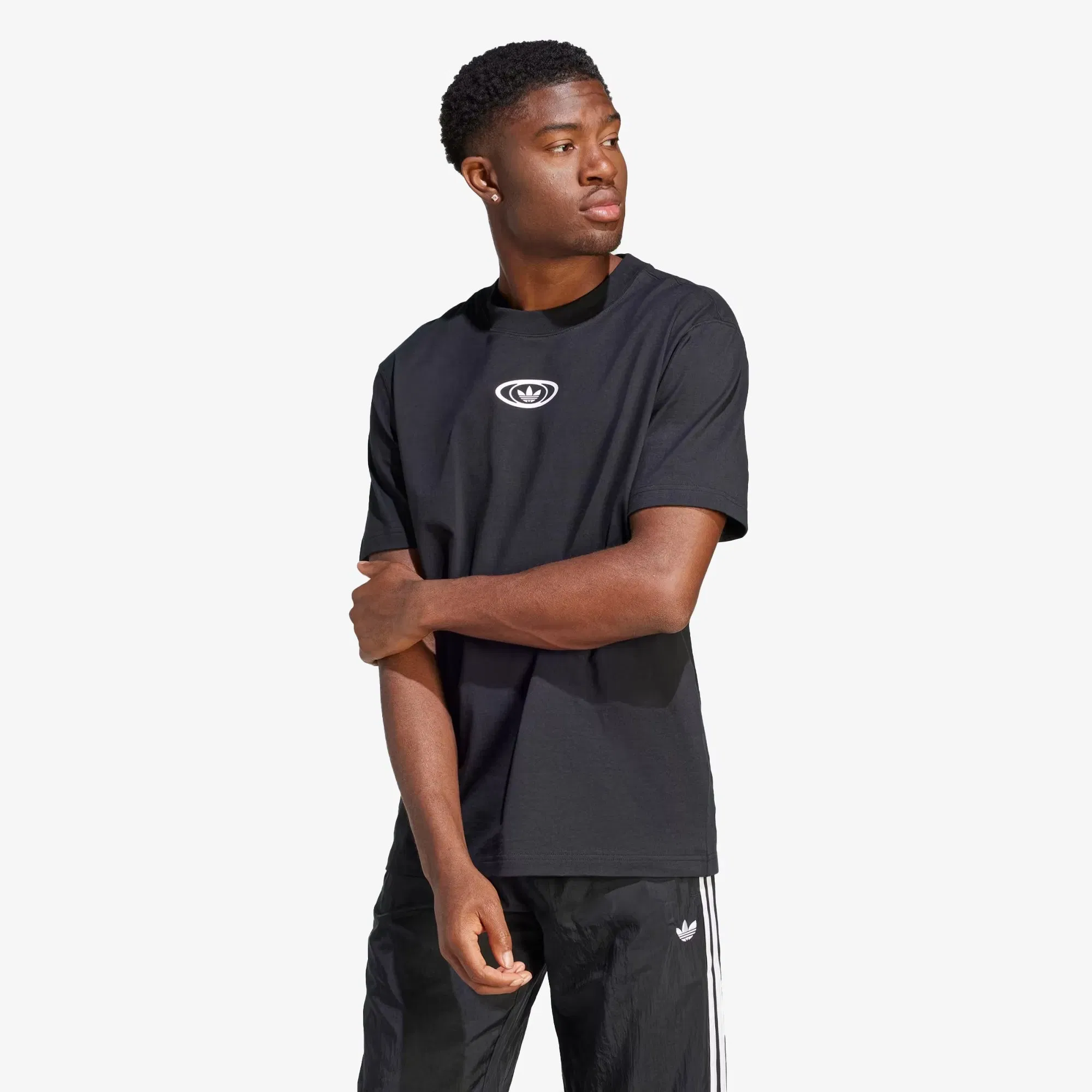Adidas Originals REKIVE GRAPHIC T-Shirt { BLACK