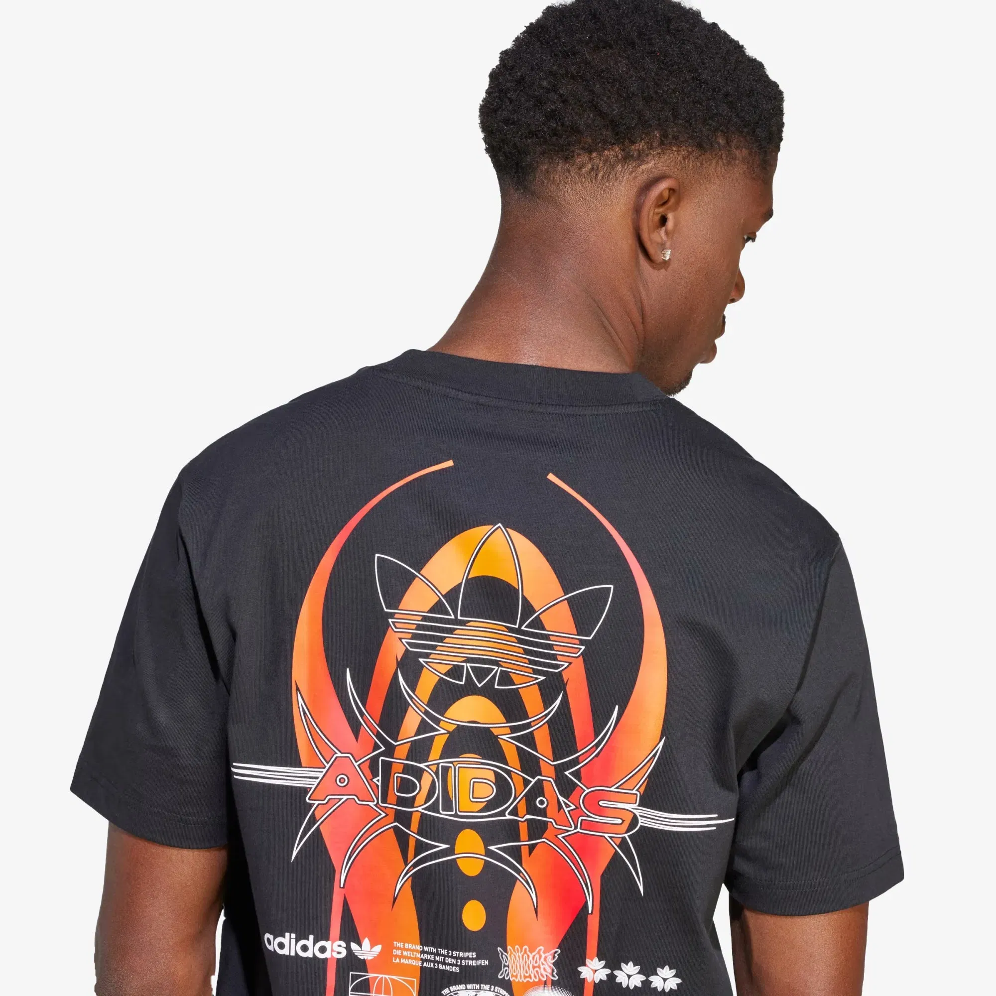 Adidas Originals REKIVE GRAPHIC T-Shirt { BLACK
