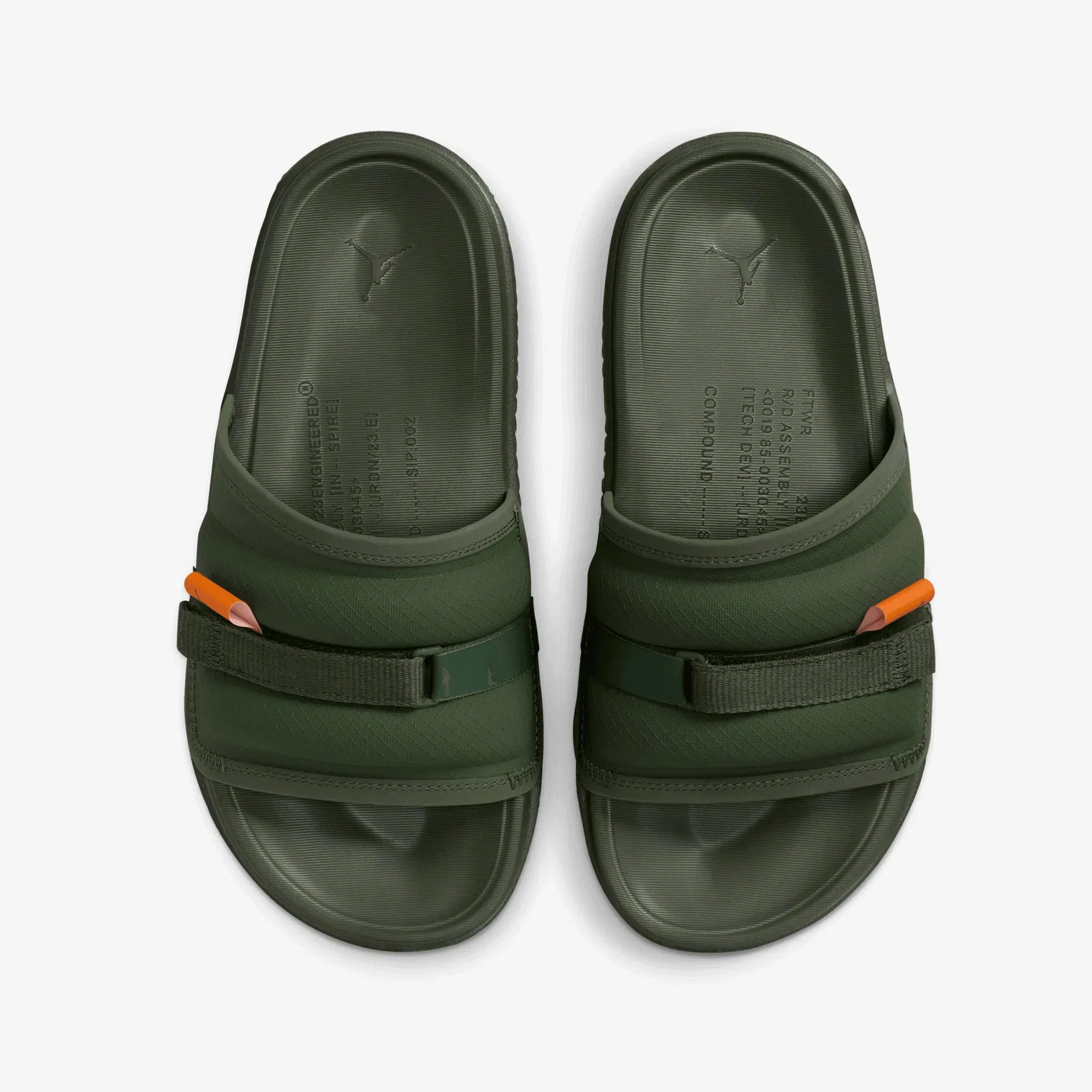 Jordan SUPER PLAY { DEEP GREEN/SAFETY ORANGE