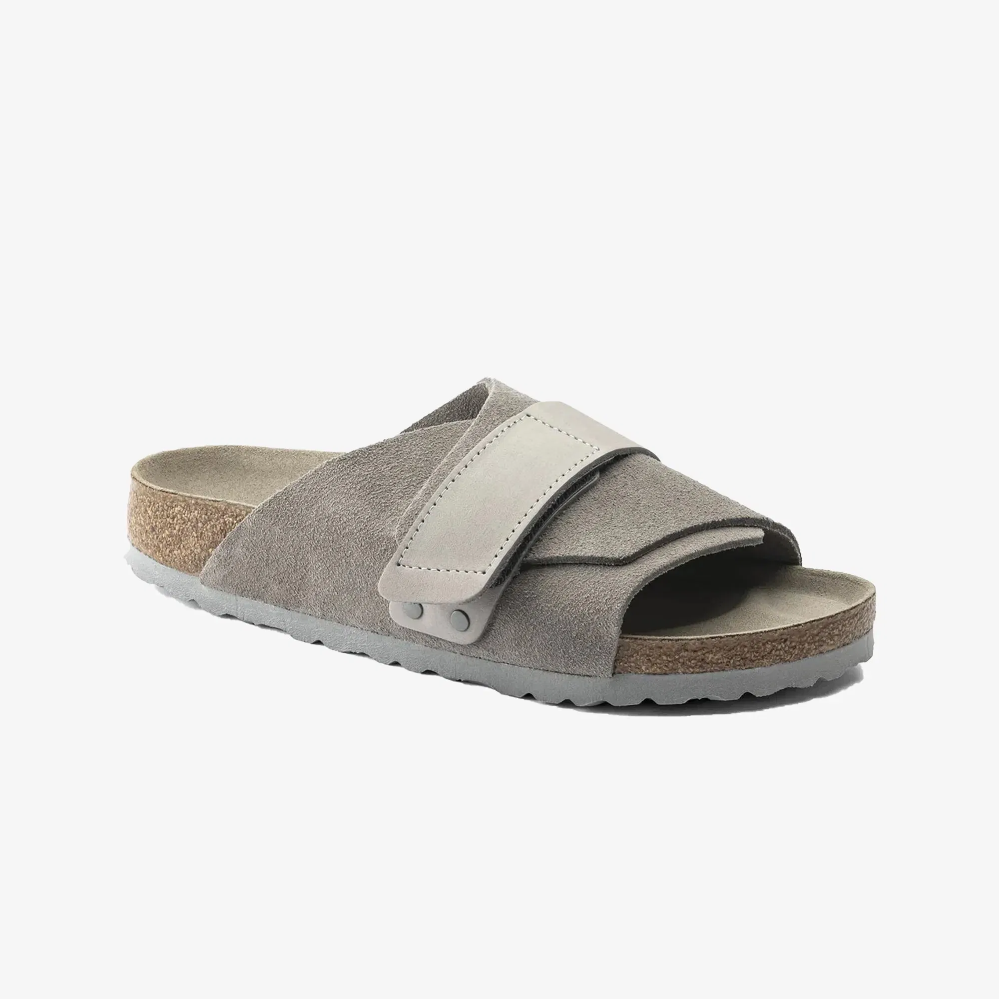 Birkenstock KYOTO NUBUCK/SUEDE LEATHER { GRAY