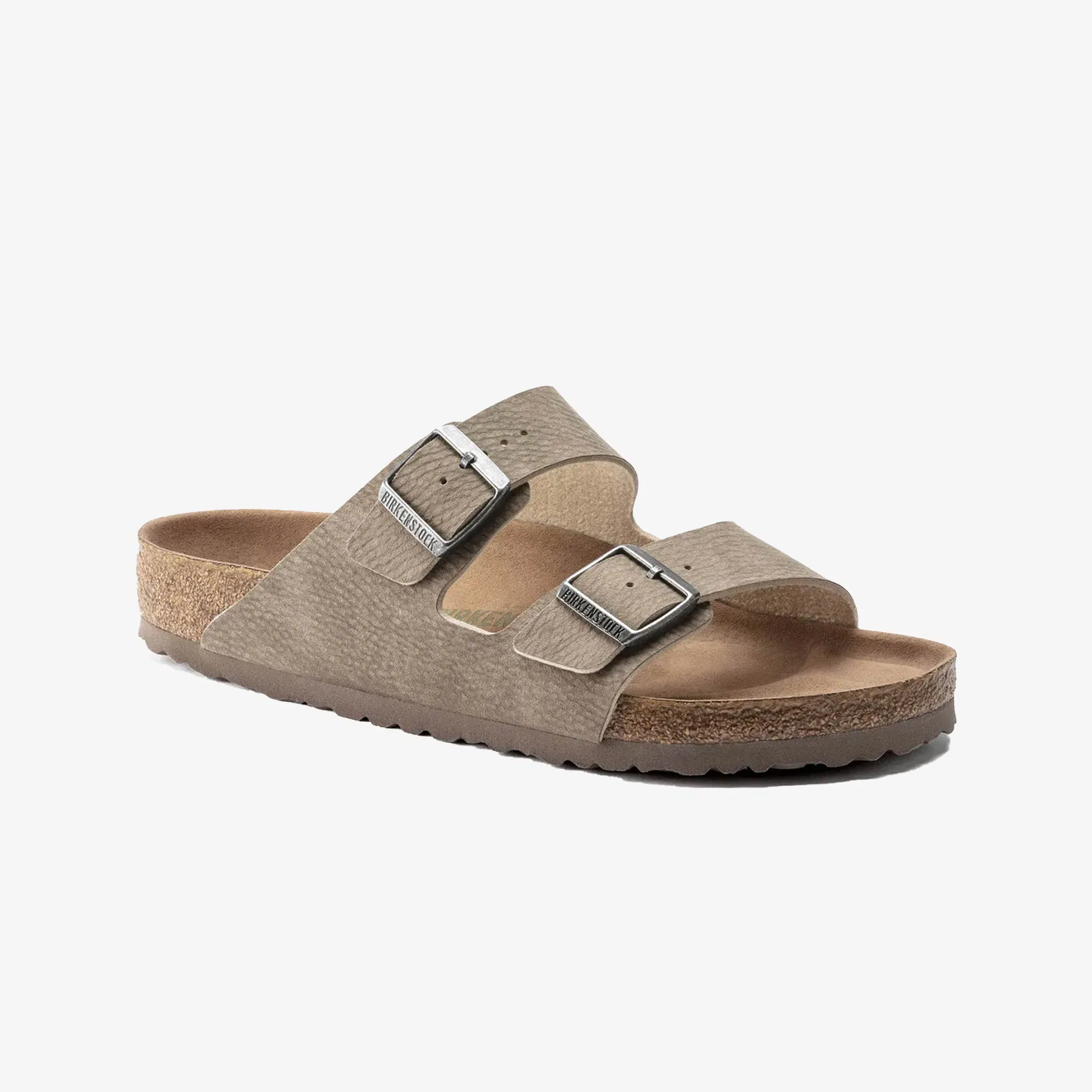 Birkenstock ARIZONA VEGAN MICRO FIBRE { BROWN
