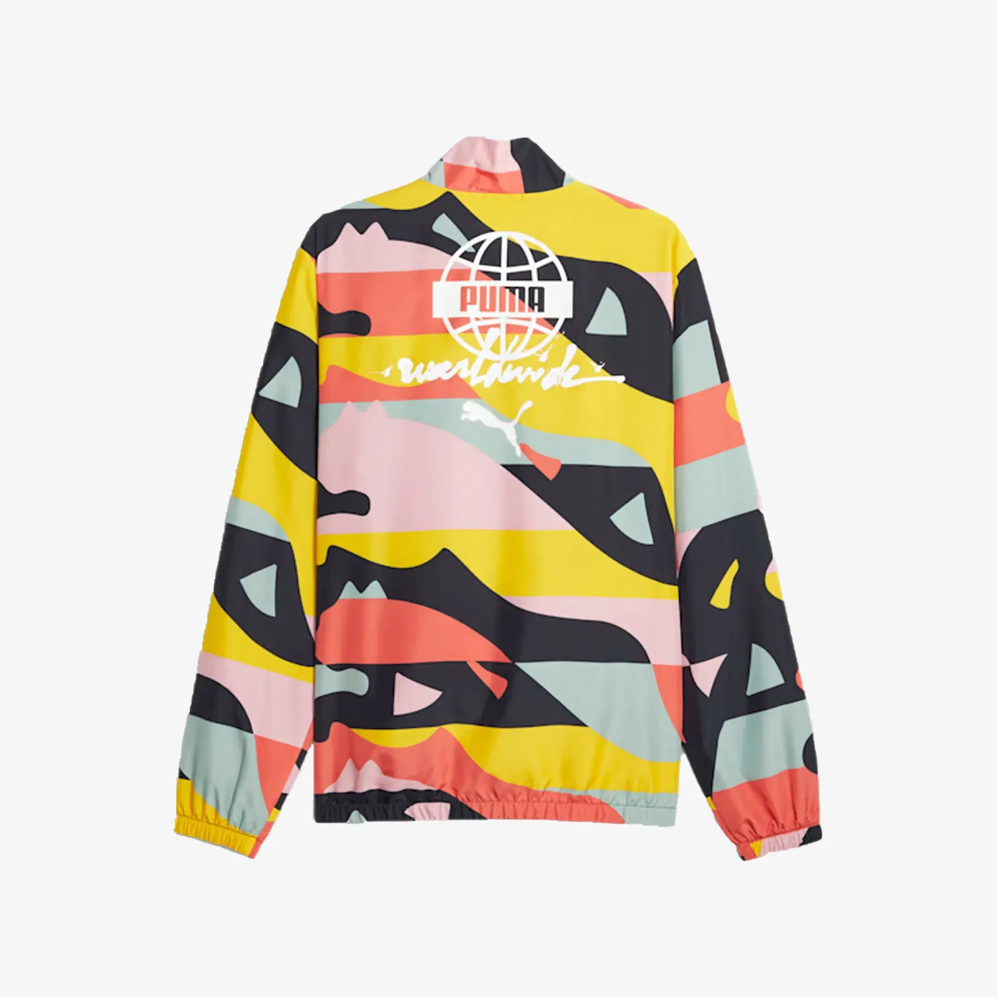 Puma WORLDWIDE WOVEN JACKET { BLACK
