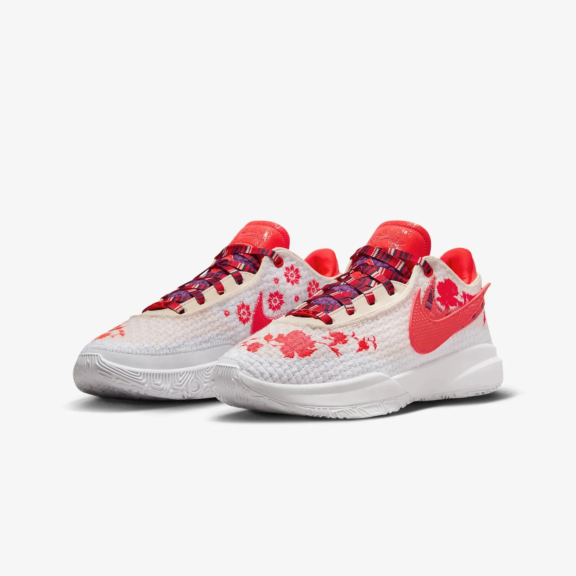 Nike LEBRON XX PREMIUM EP { GUAVA ICE/BRIGHT CRIMSON-BORDEAUX