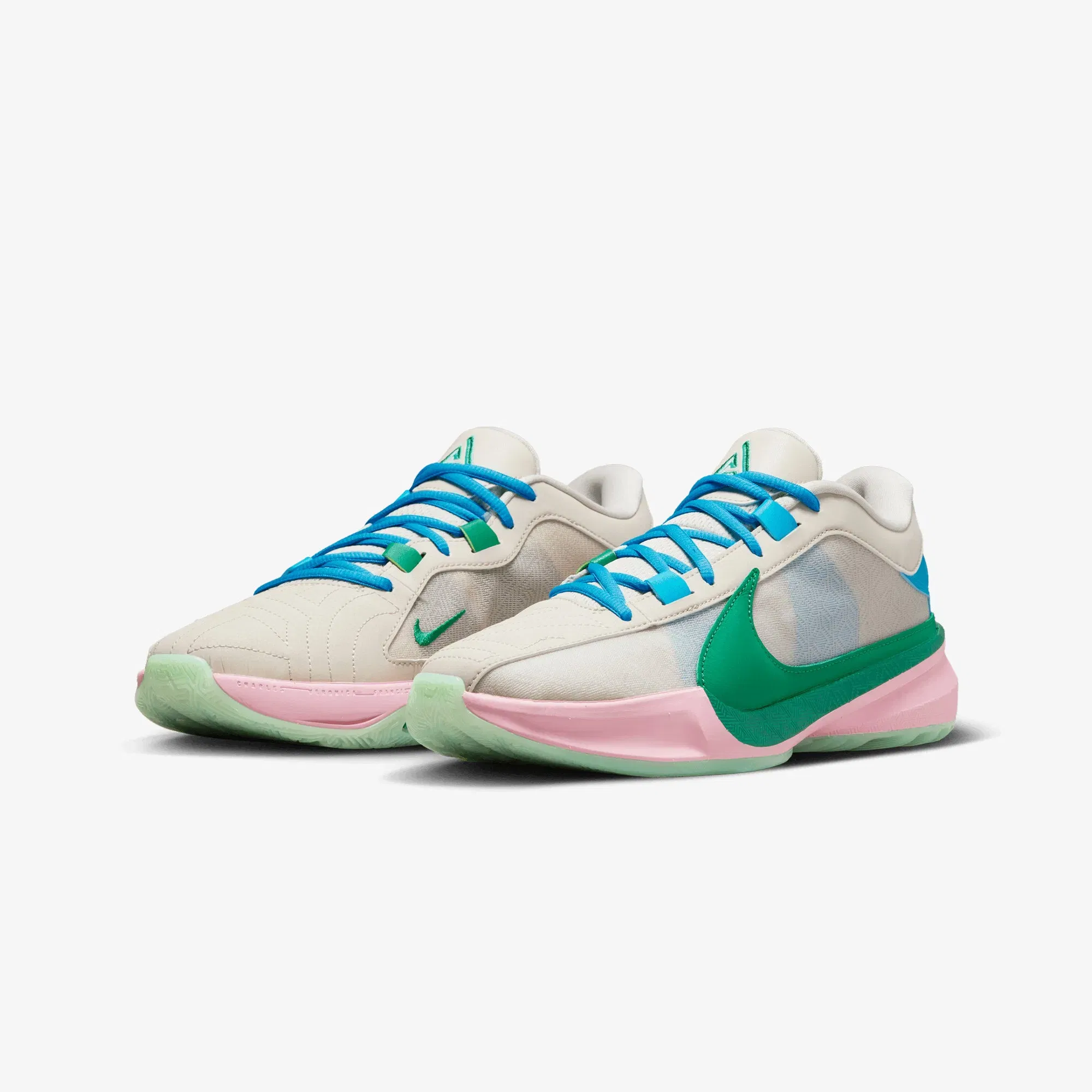Nike FREAK 5 EP { LT OREWOOD BRN/EMERALD RISE