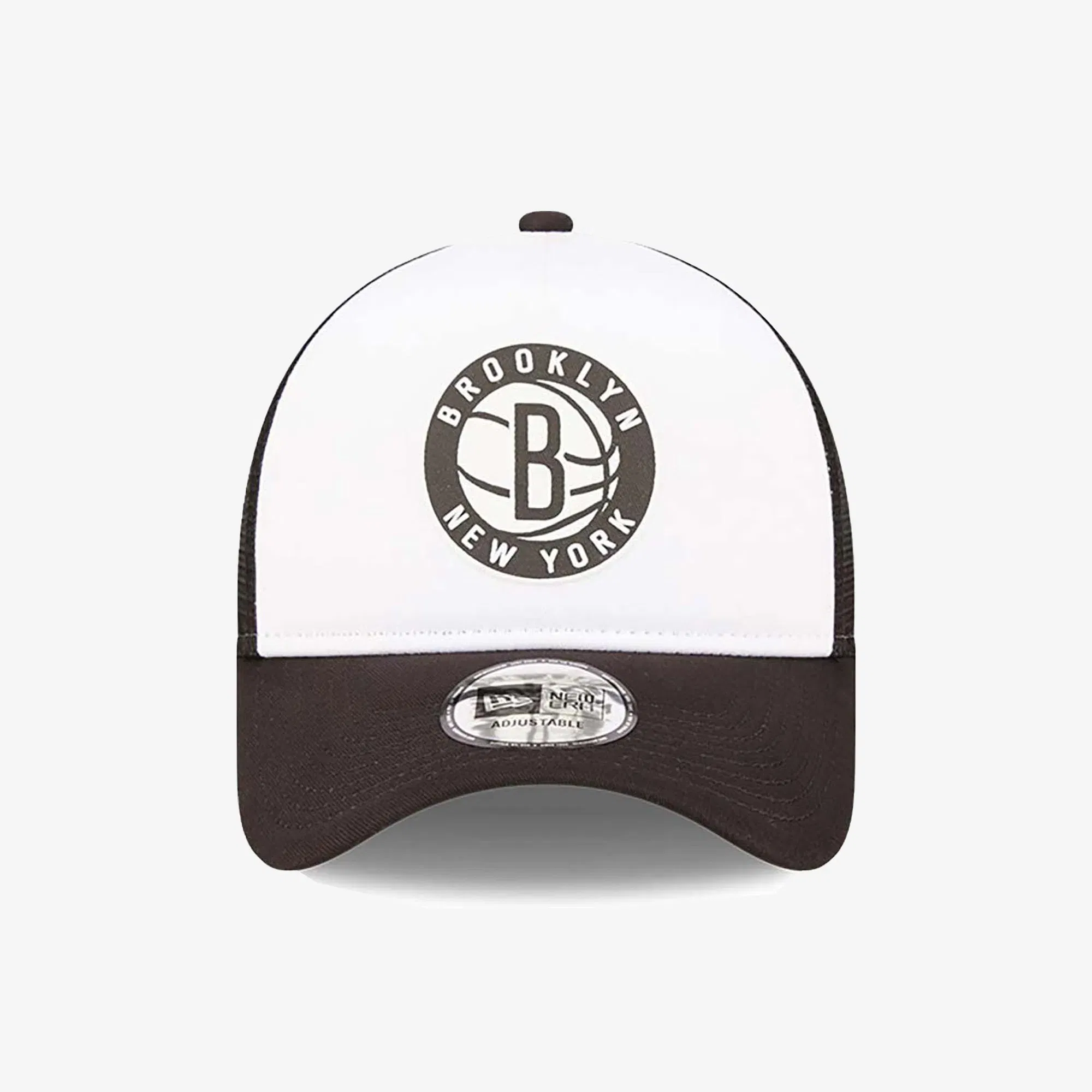 New Era BLOCK BROOKLYN NETS TEAM { WHITE/BLACK