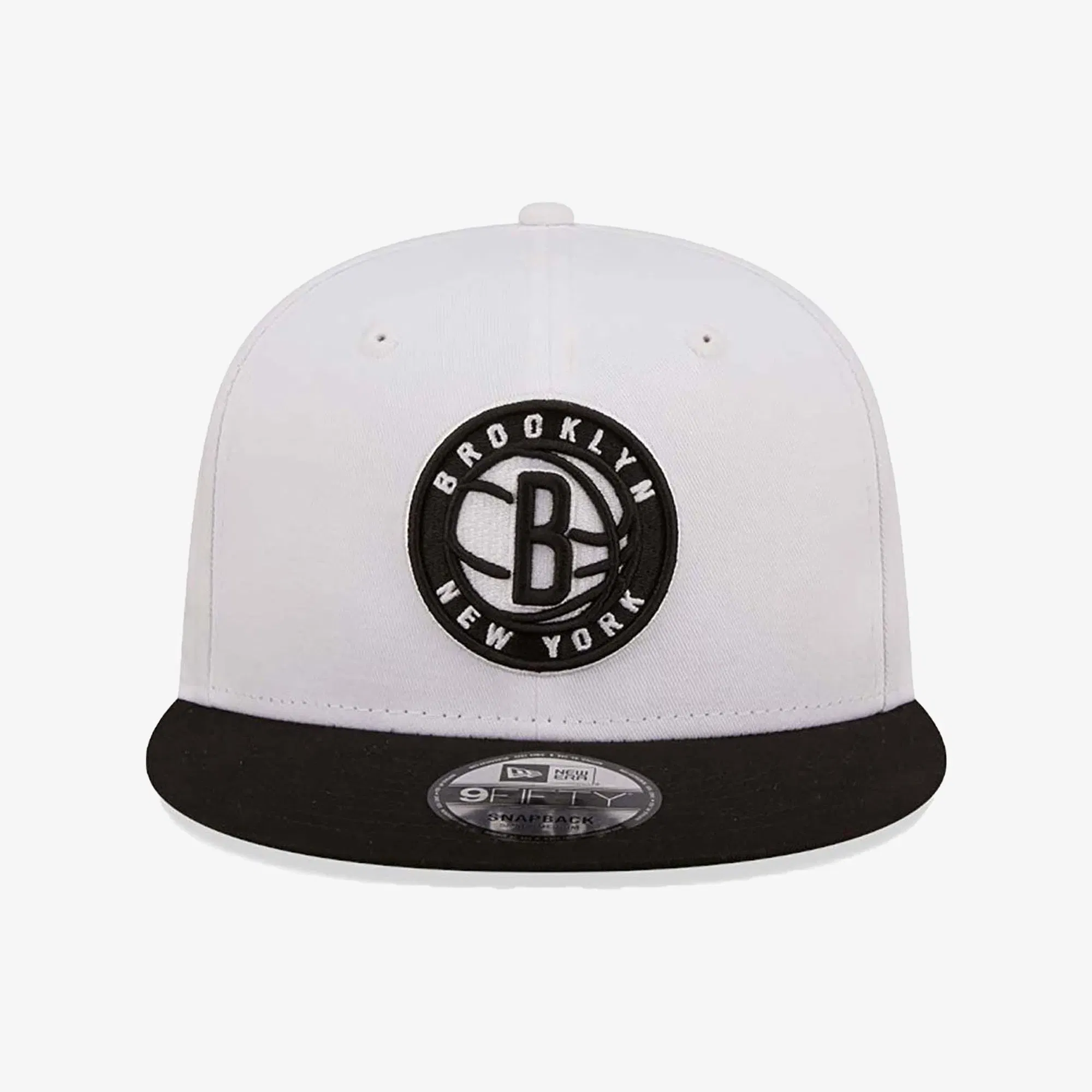 New Era BROOKLYN NETS { WHITE/CROWN
