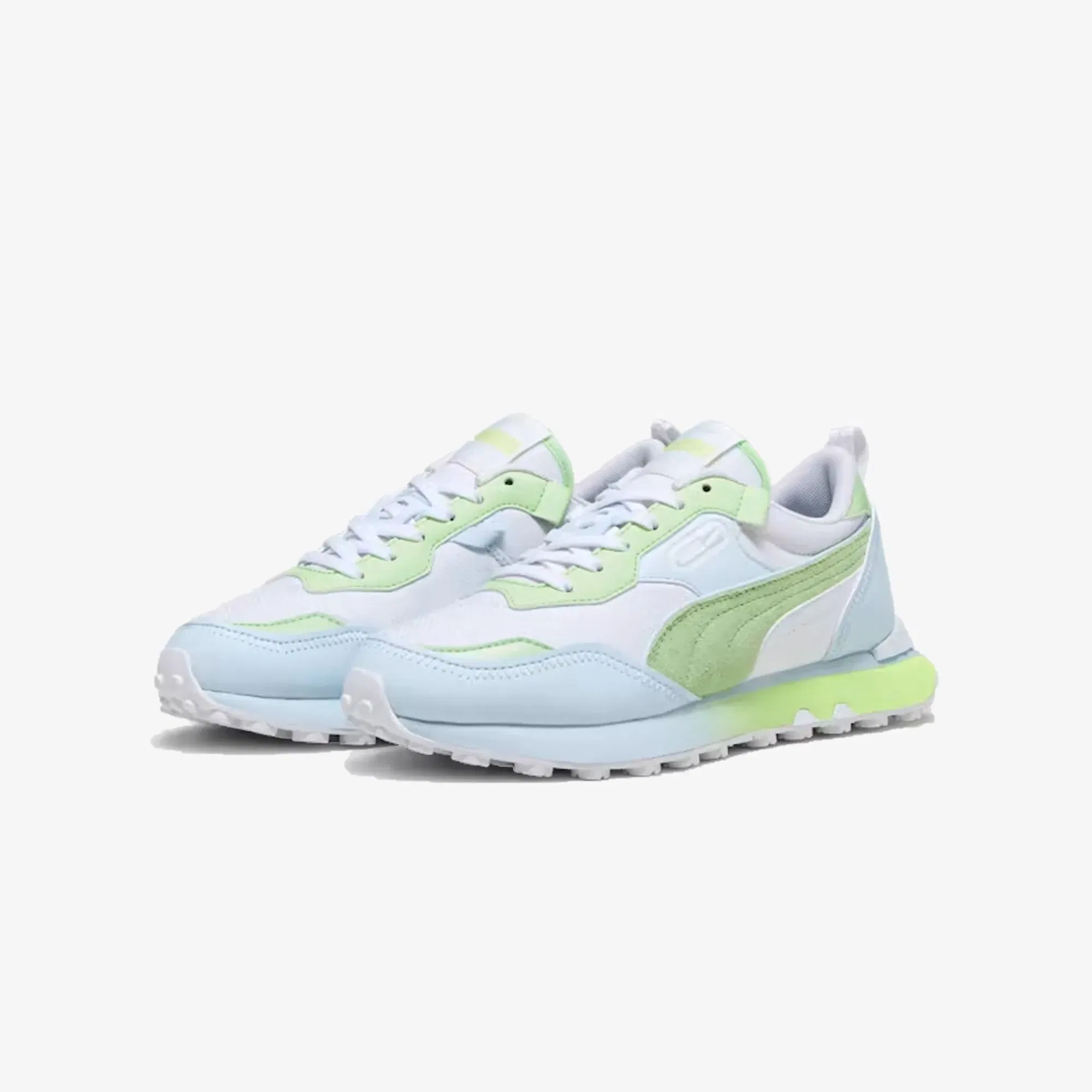 Puma RIDER FV BEACH DAYS { WHITE/ICE BLUE