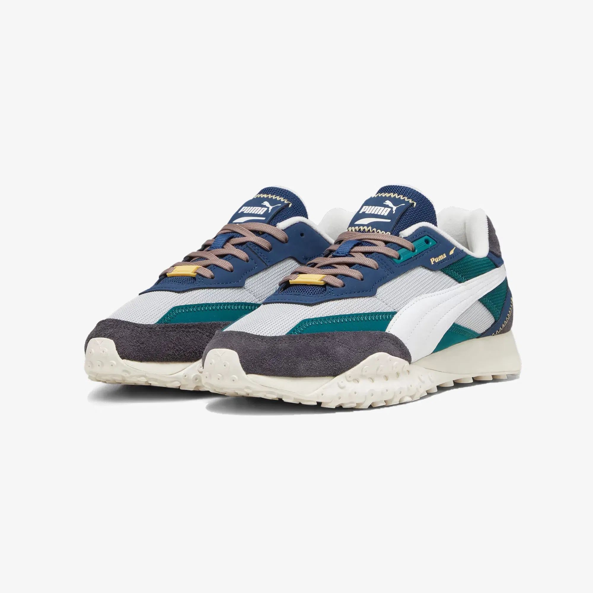 Puma BLKTOP RIDER PRM { ASH GREY/MALACHITE