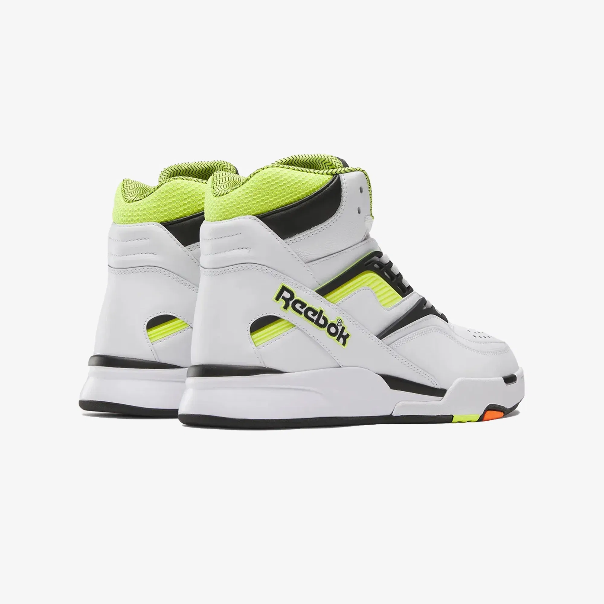 Reebok PUMP TZ { FTWWHT/CBLACK/SOACYE