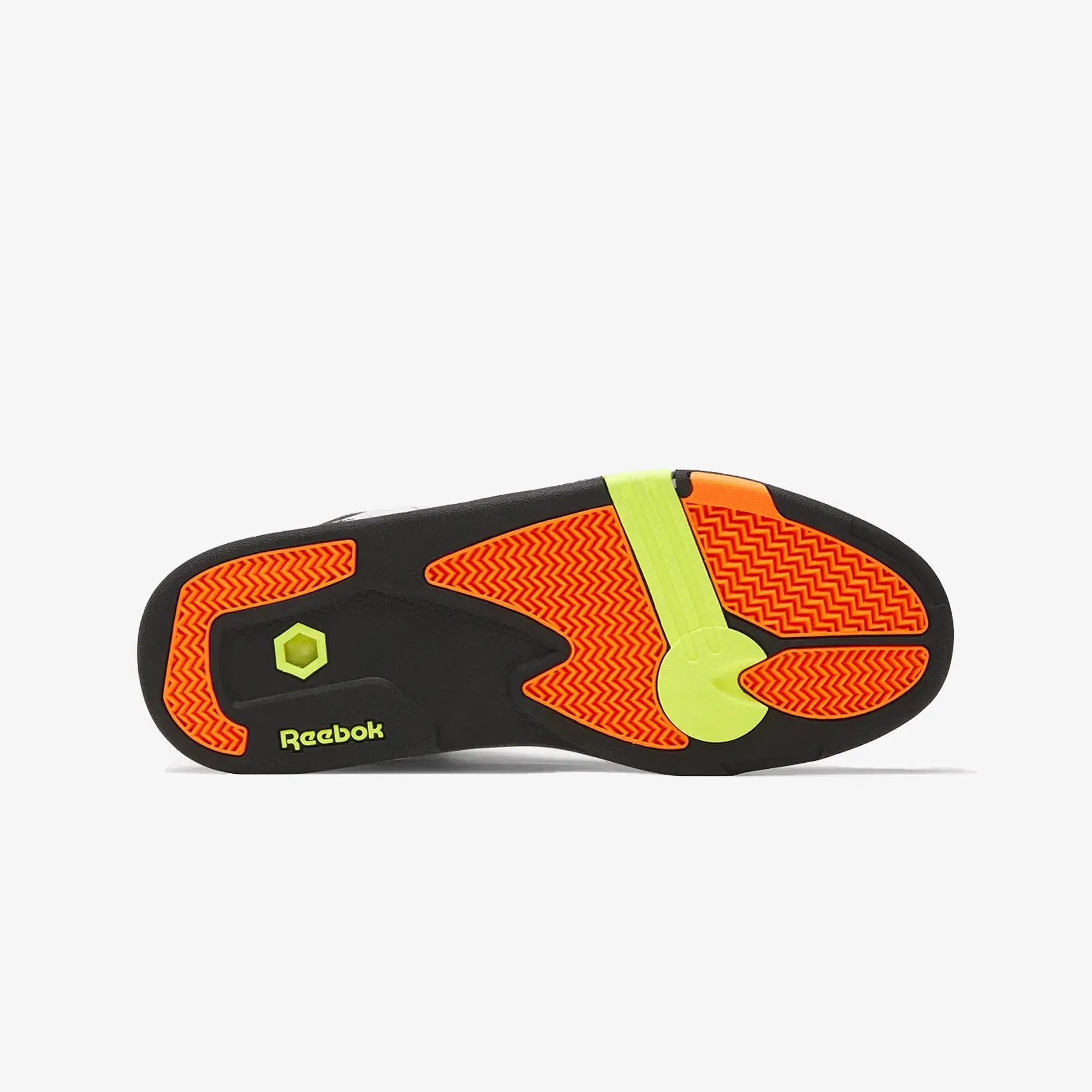 Reebok PUMP TZ { FTWWHT/CBLACK/SOACYE