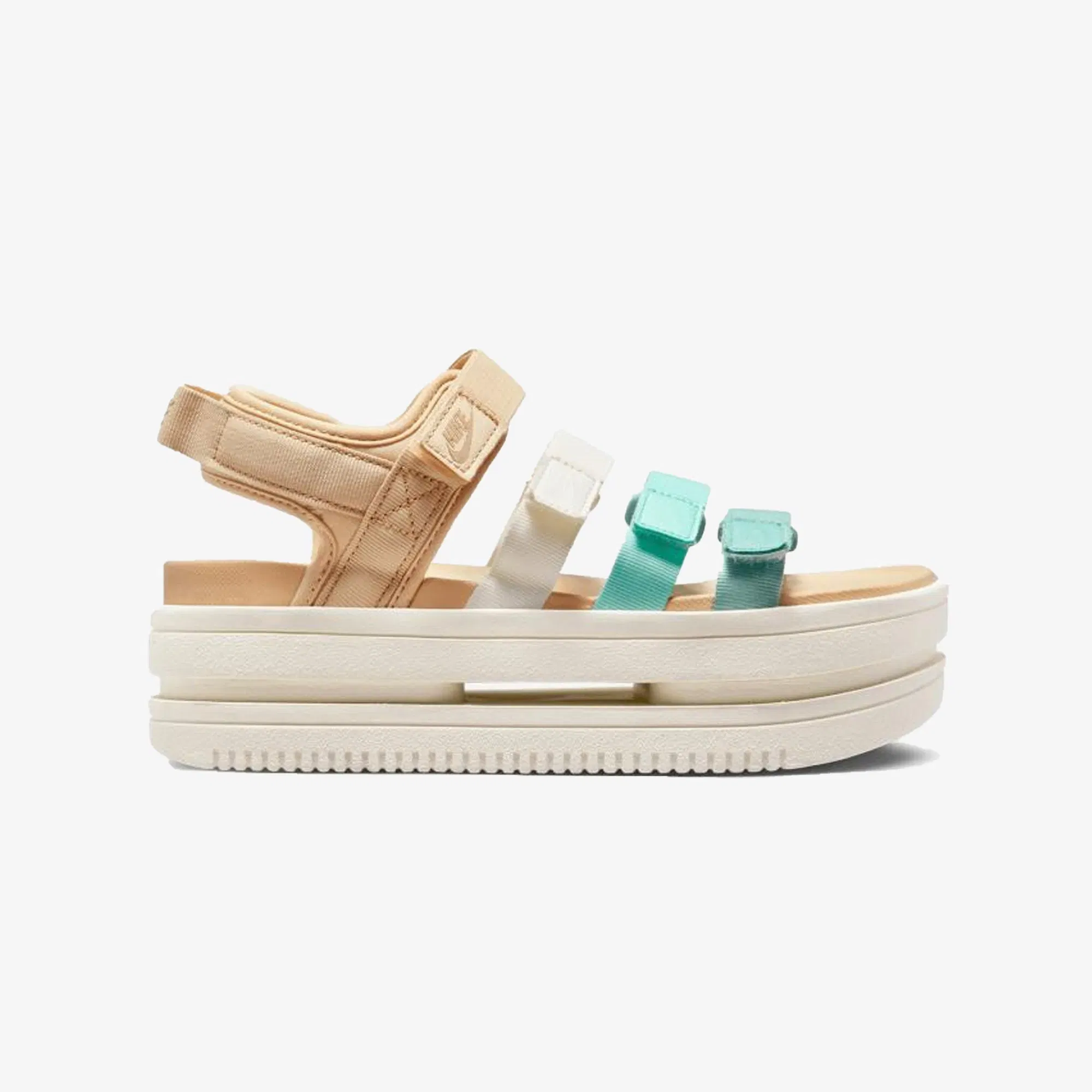 Nike ICON CLASSIC { MINERAL/HEMP-PALE IVORY-EMERALD RISE