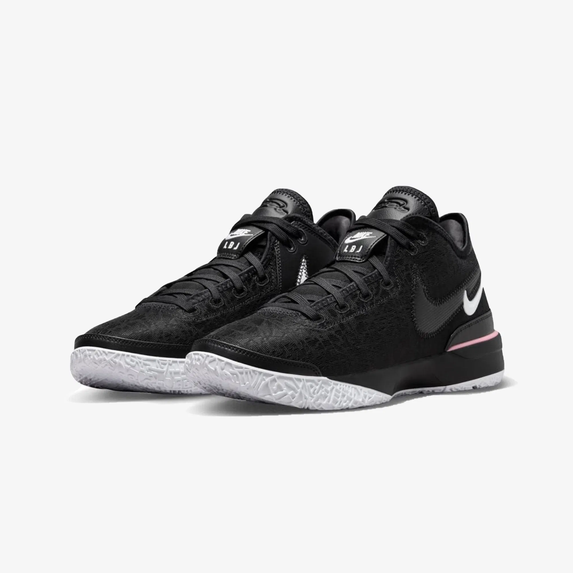 Nike LEBRON NXXT GEN EP { BLACK/WHITE-MED SOFT PINK