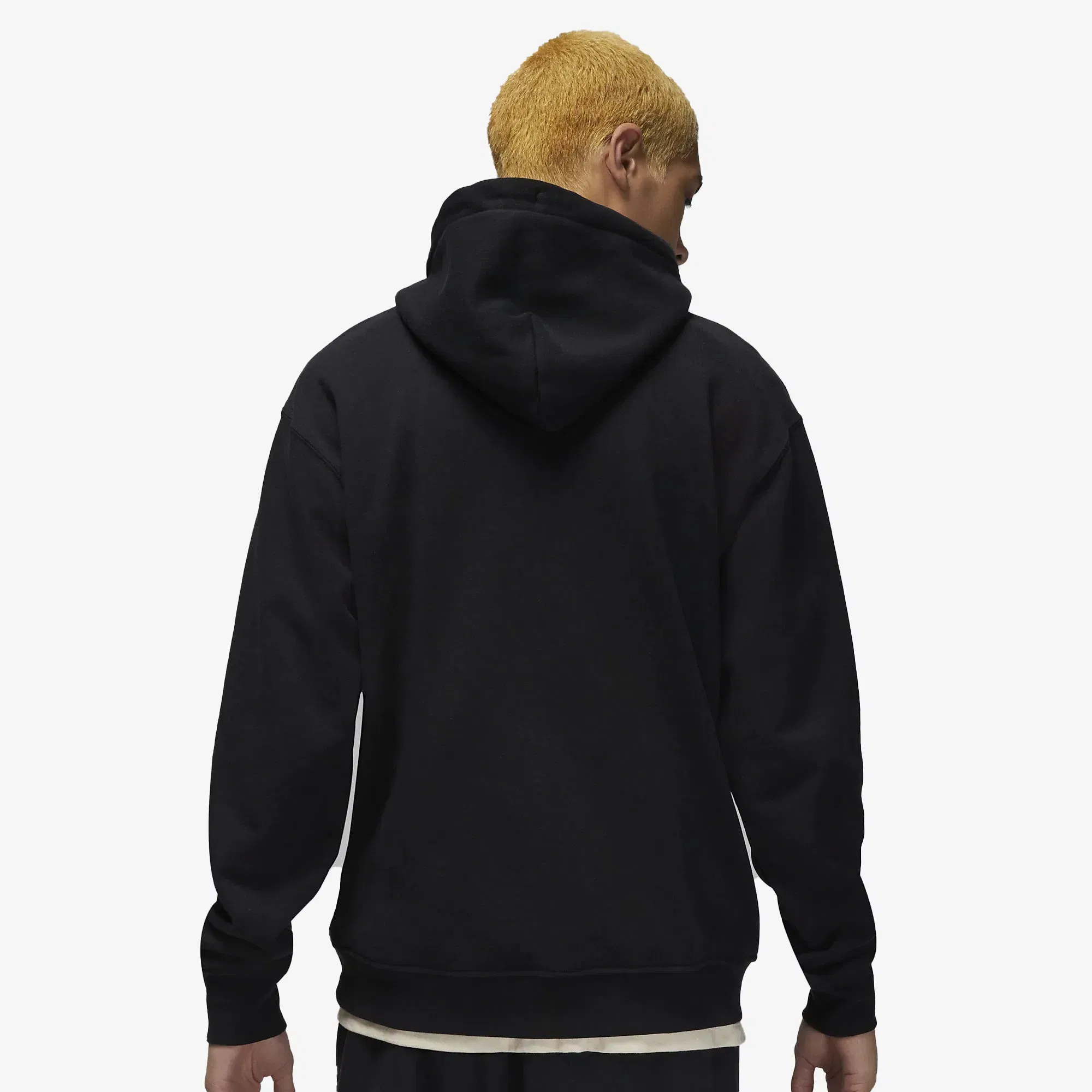 Jordan FLIGHT FLEECE { BLACK/SAIL