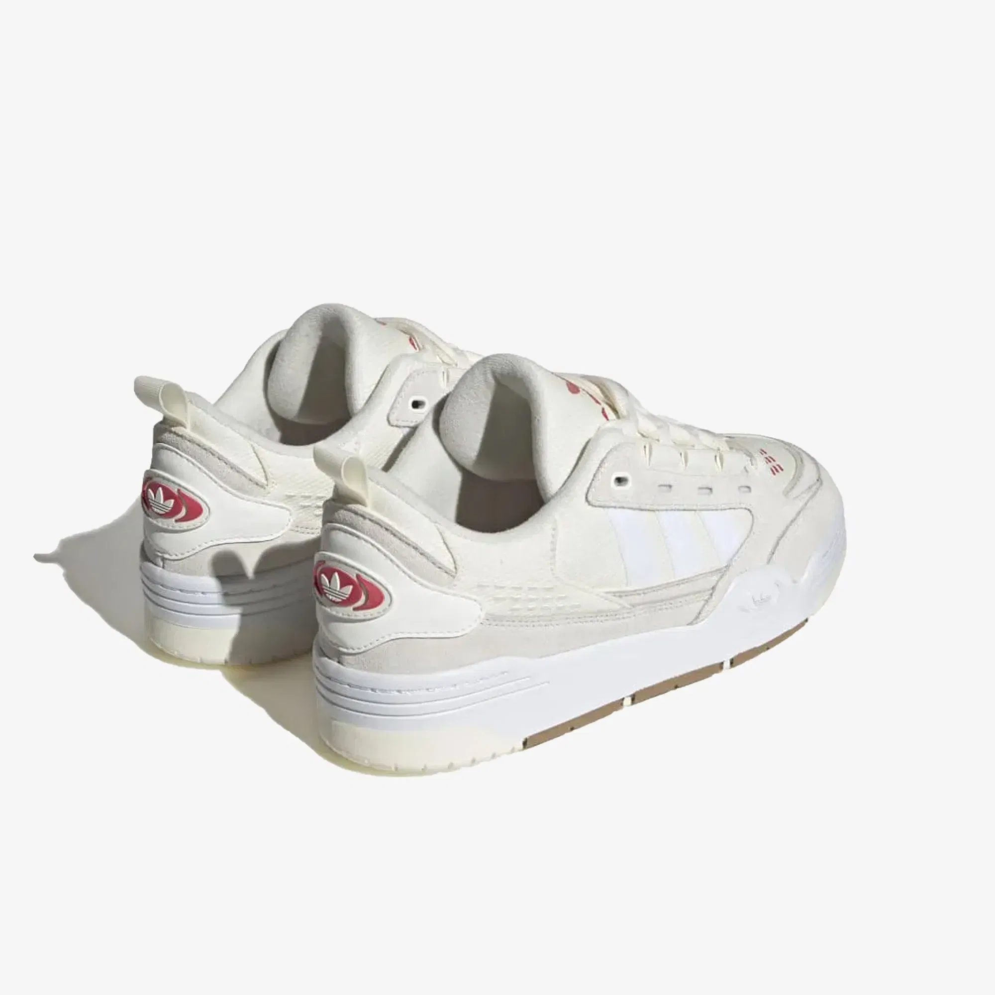 Adidas Originals ADI2000 { CORE WHITE/FTWR WHITE/COLLEGIATE RED