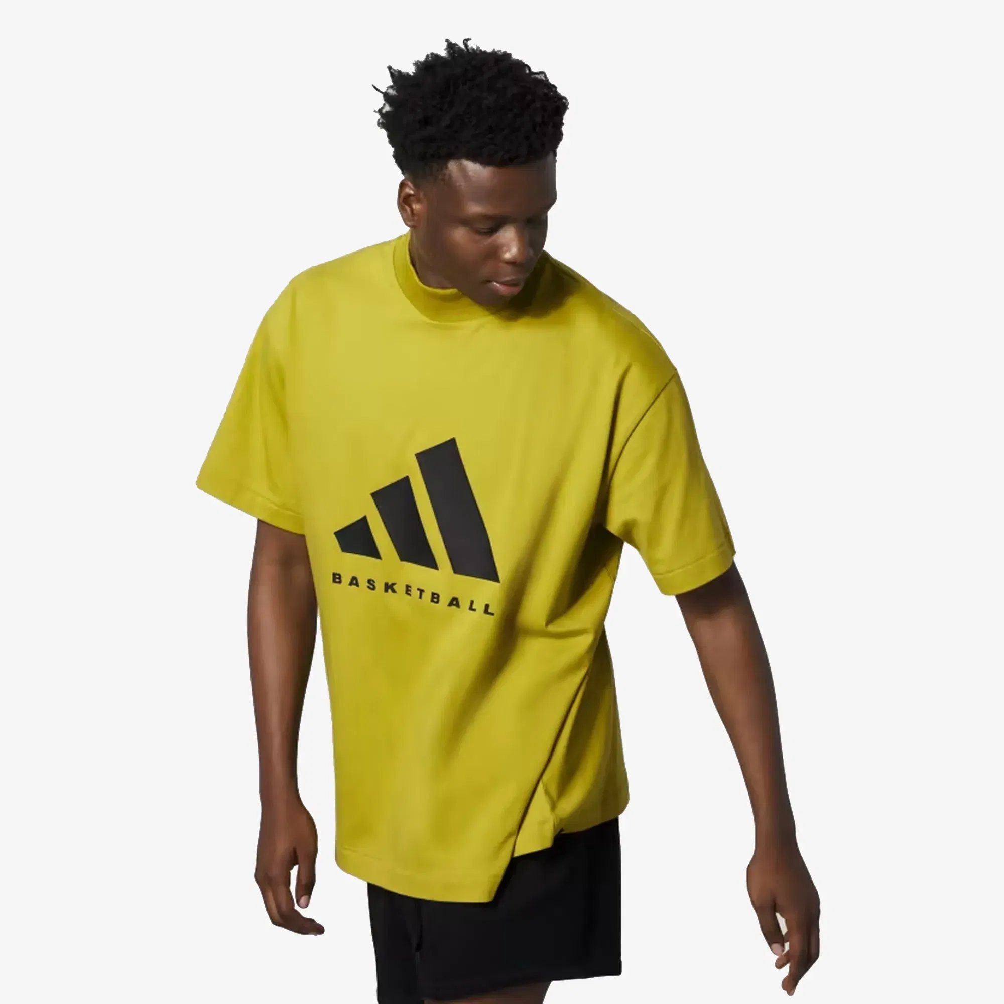 Adidas Originals BASKETBALL T-SHIRT { PULSE OLIVE