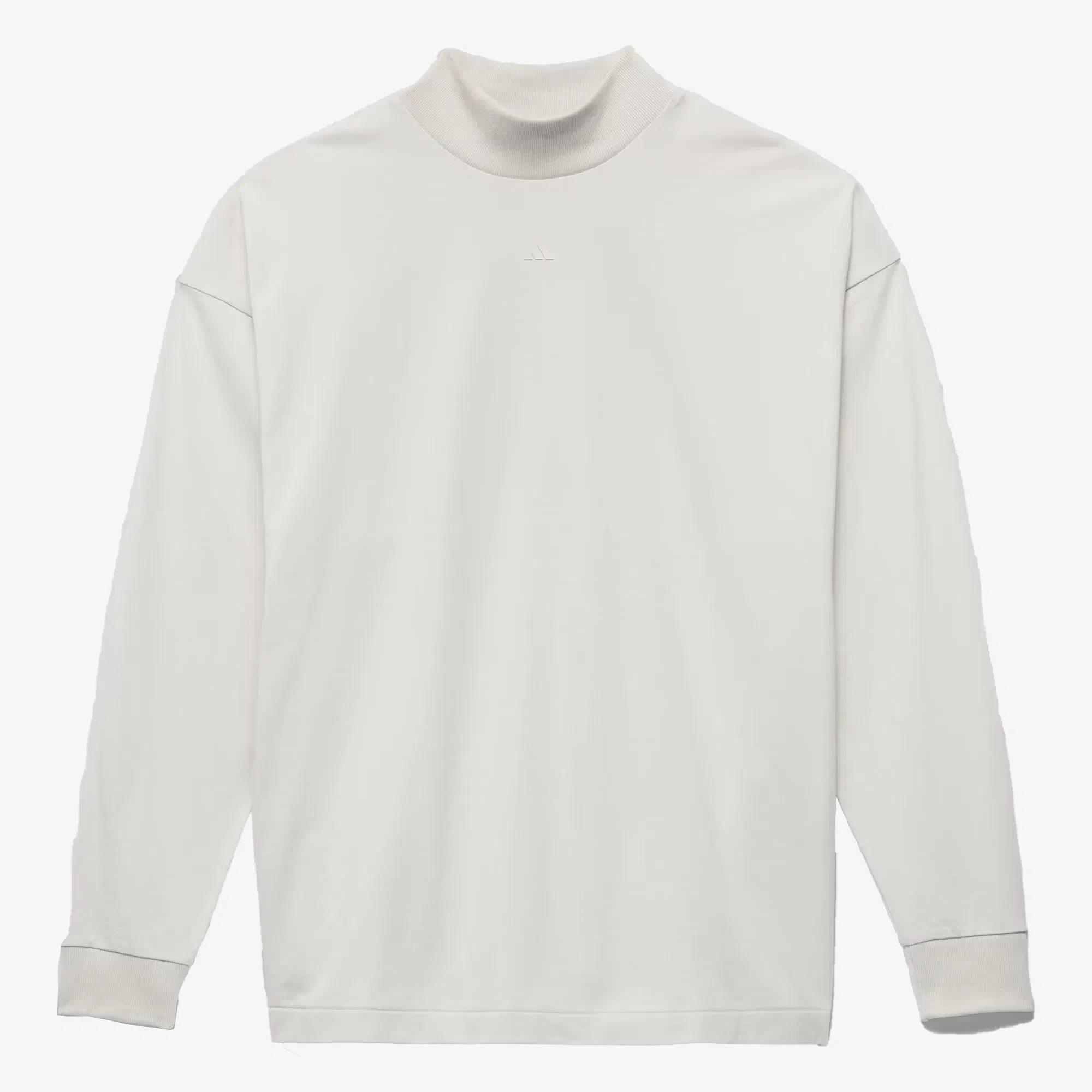Adidas Originals BASKETBALL LONG-SLEEVED T-SHIRT (GENDER-FREE) { TALC