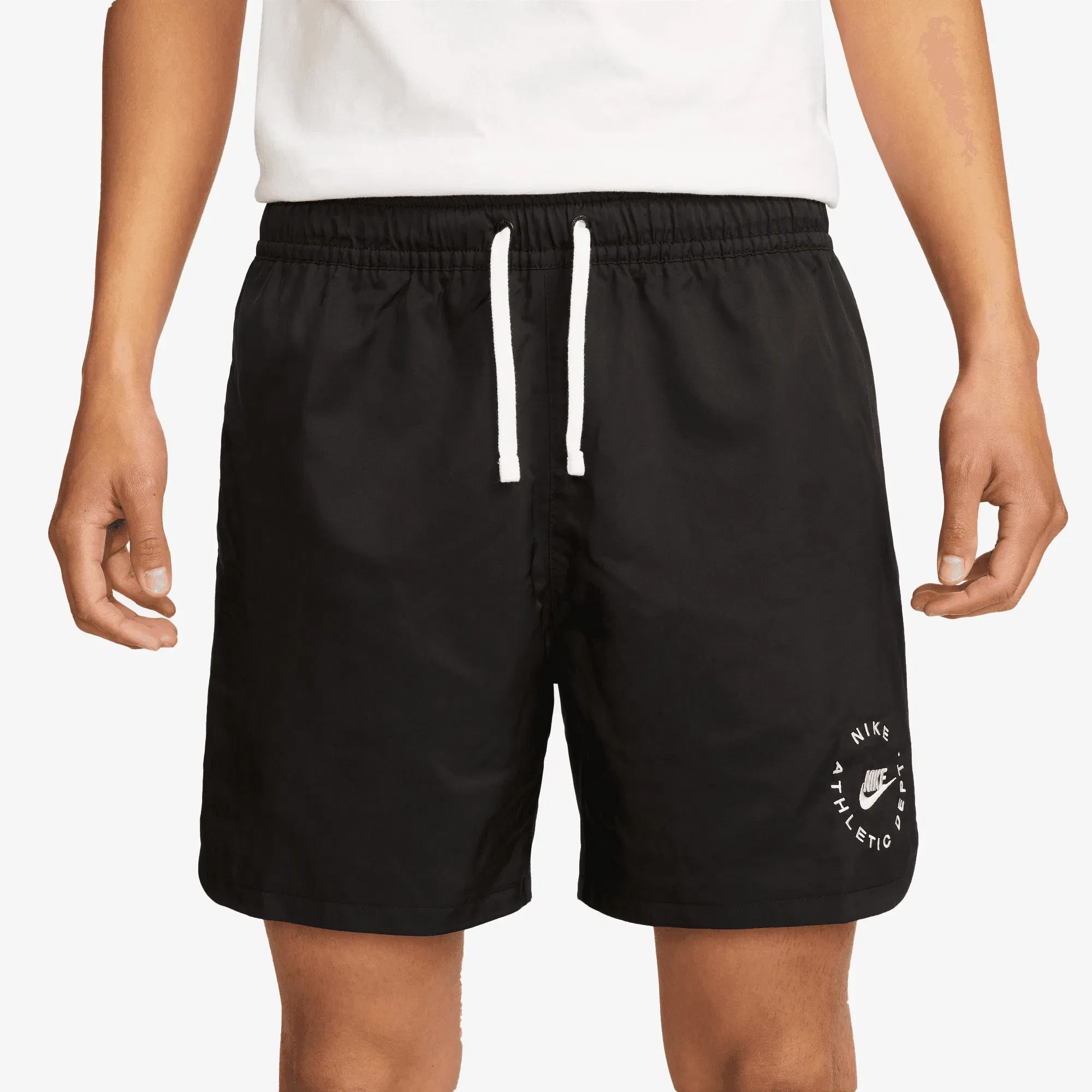 Nike AS M NK WVN LND FLOW SHORT NCP { BLACK/WHITE