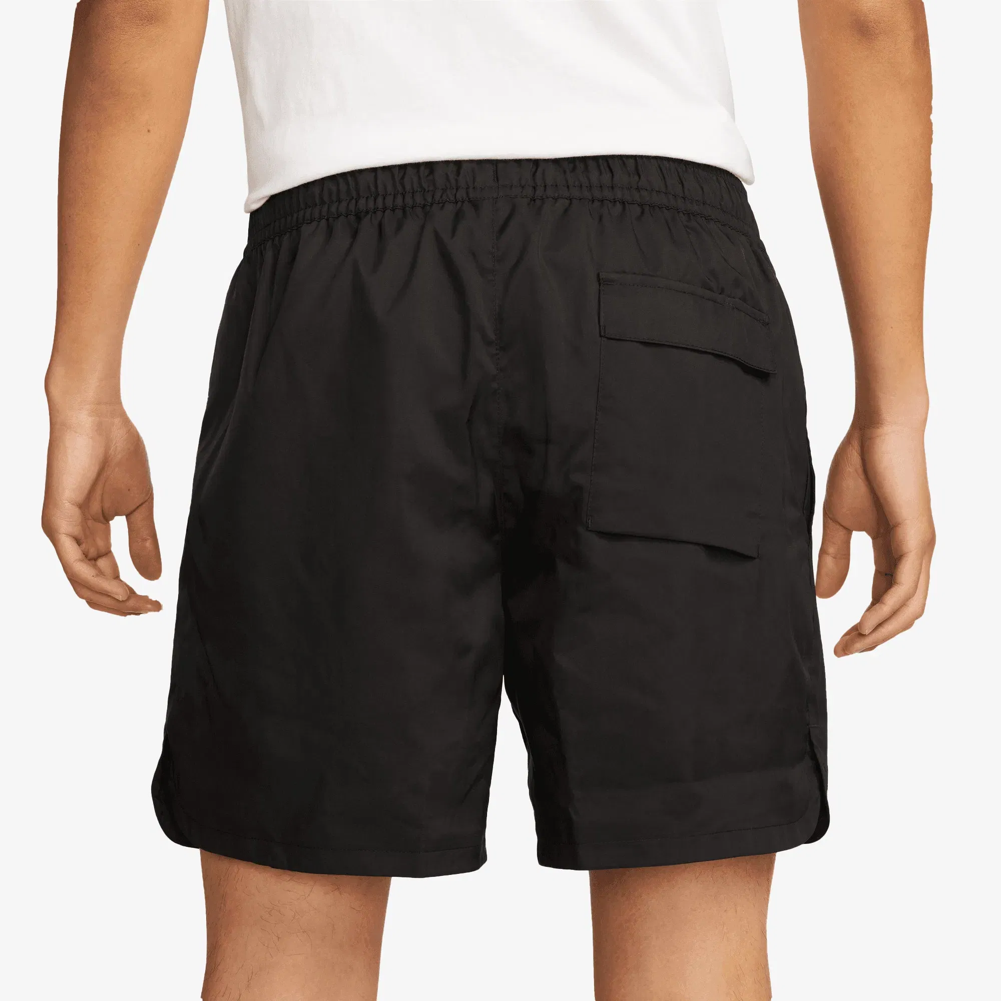 Nike AS M NK WVN LND FLOW SHORT NCP { BLACK/WHITE