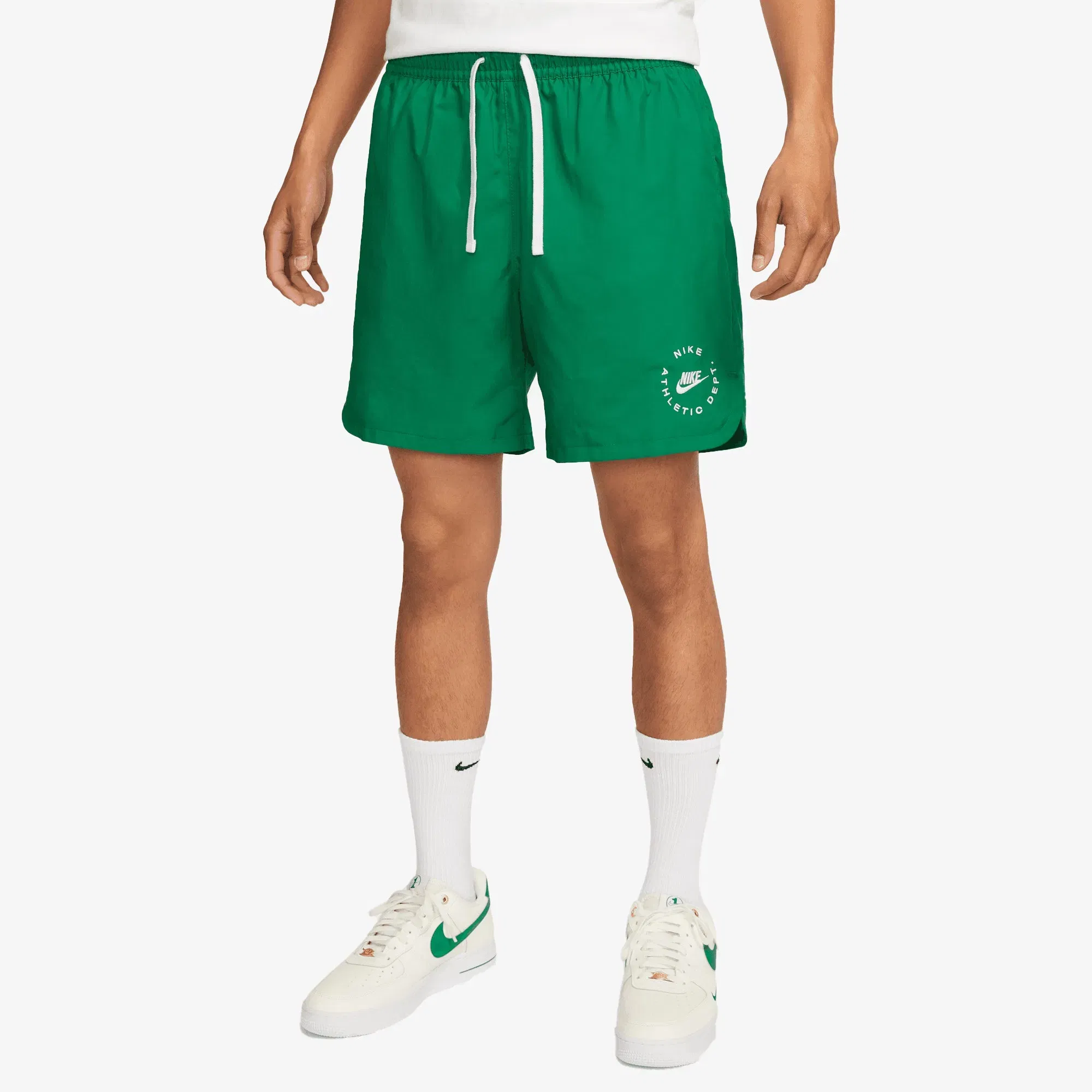 Nike AS M NK WVN LND FLOW SHORT NCP { MALACHITE/WHITE