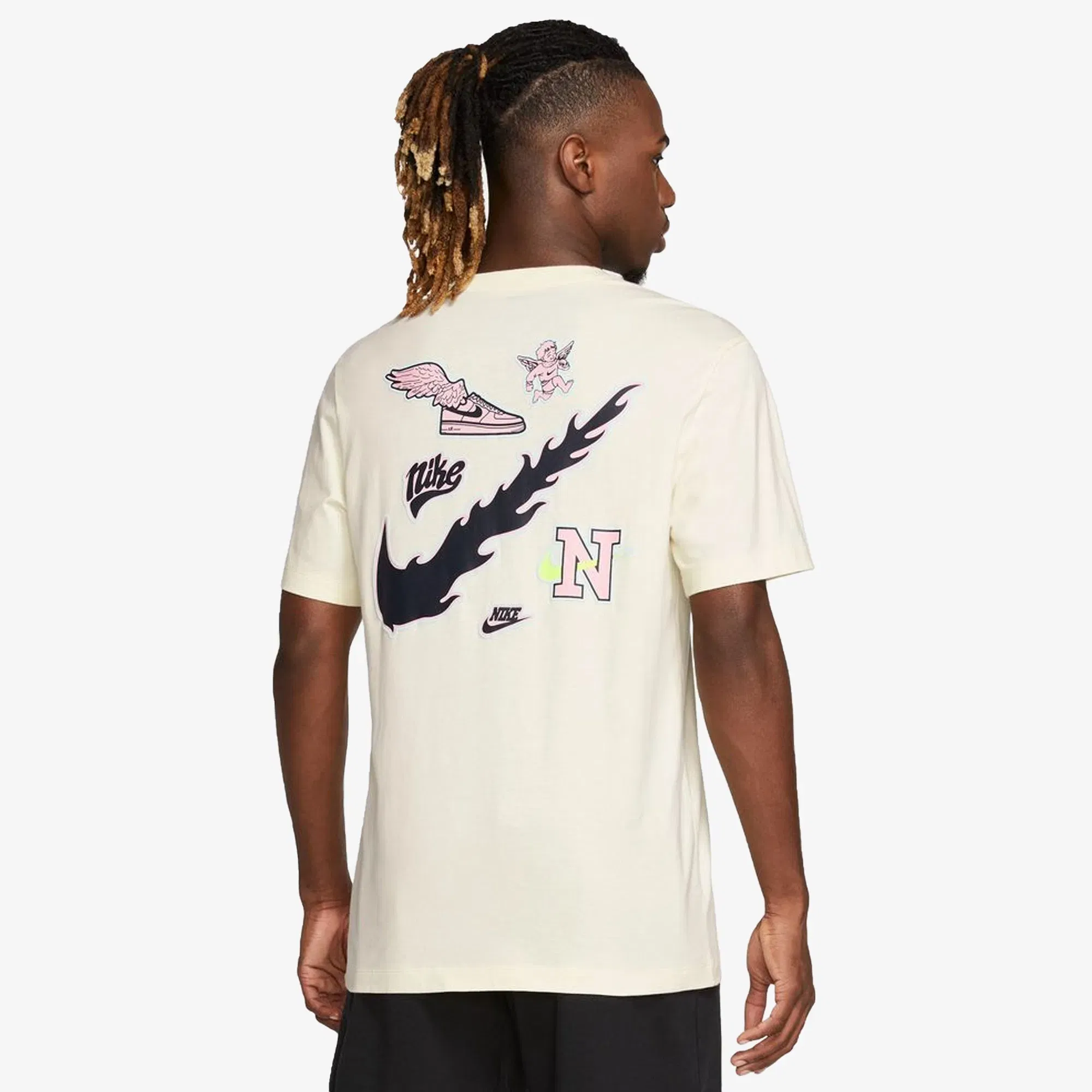 Nike AS M NSW T-Shirt OC PK3 LBR { COCONUT MILK