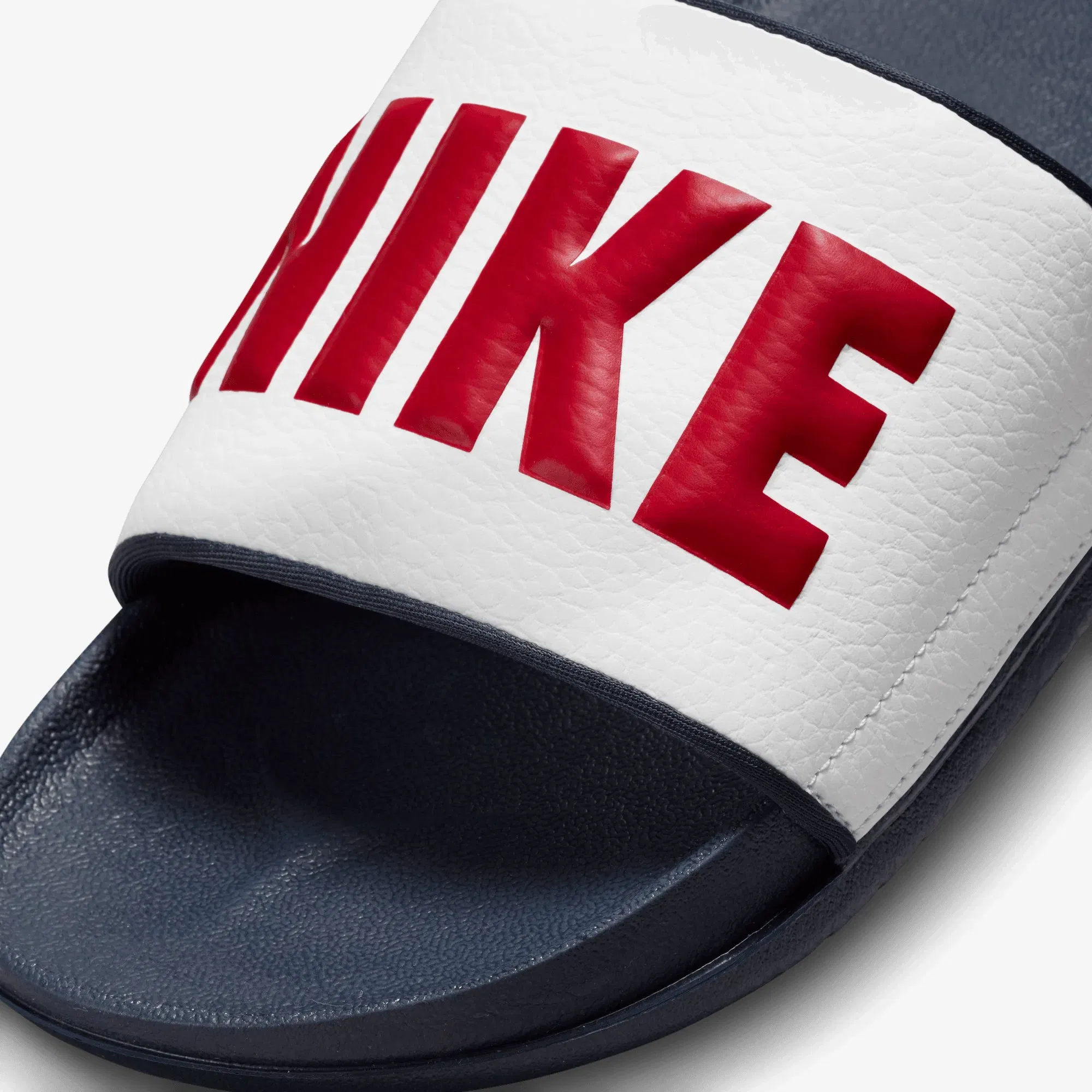 Nike OFFCOURT { WHITE/GYM RED-OBSIDIAN
