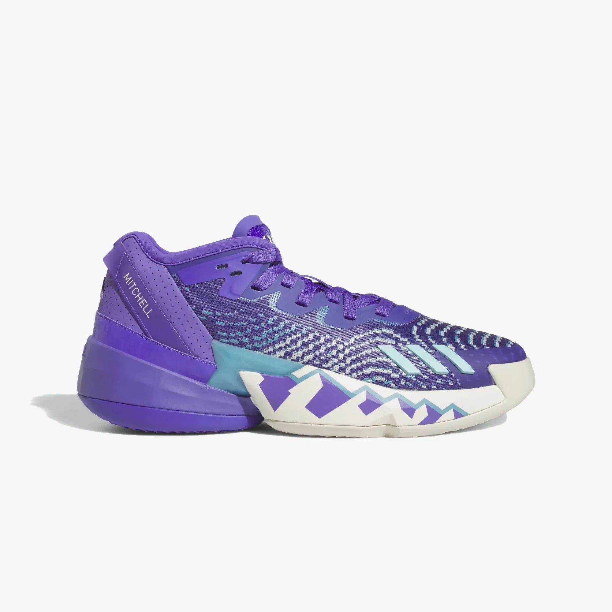 Adidas Originals D.O.N. ISSUE #4 { PURPLE RUSH/OFF WHITE