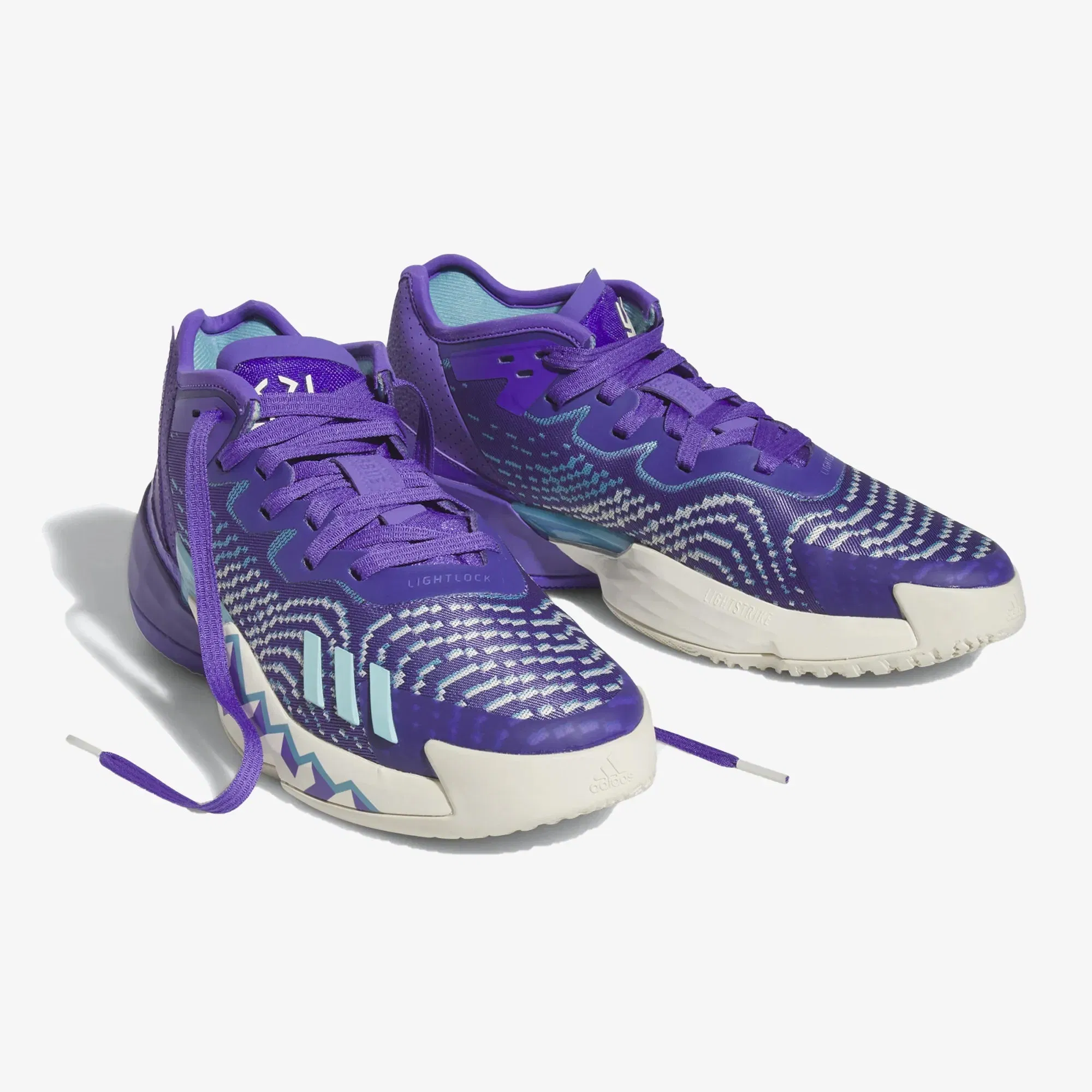 Adidas Originals D.O.N. ISSUE #4 { PURPLE RUSH/OFF WHITE