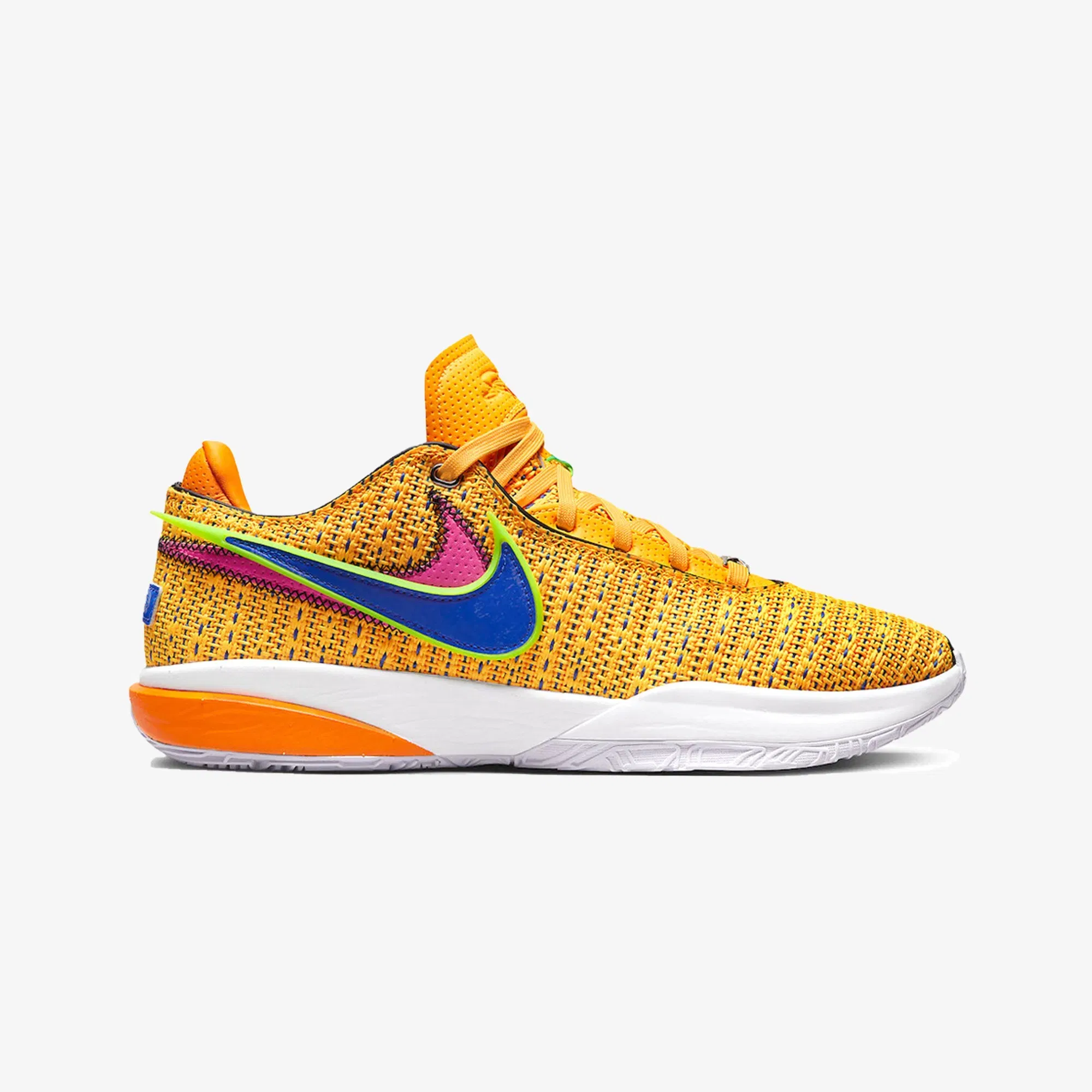 Nike LEBRON XX EP { LASER ORANGE/RACER BLUE-HYPER PINK-WHITE