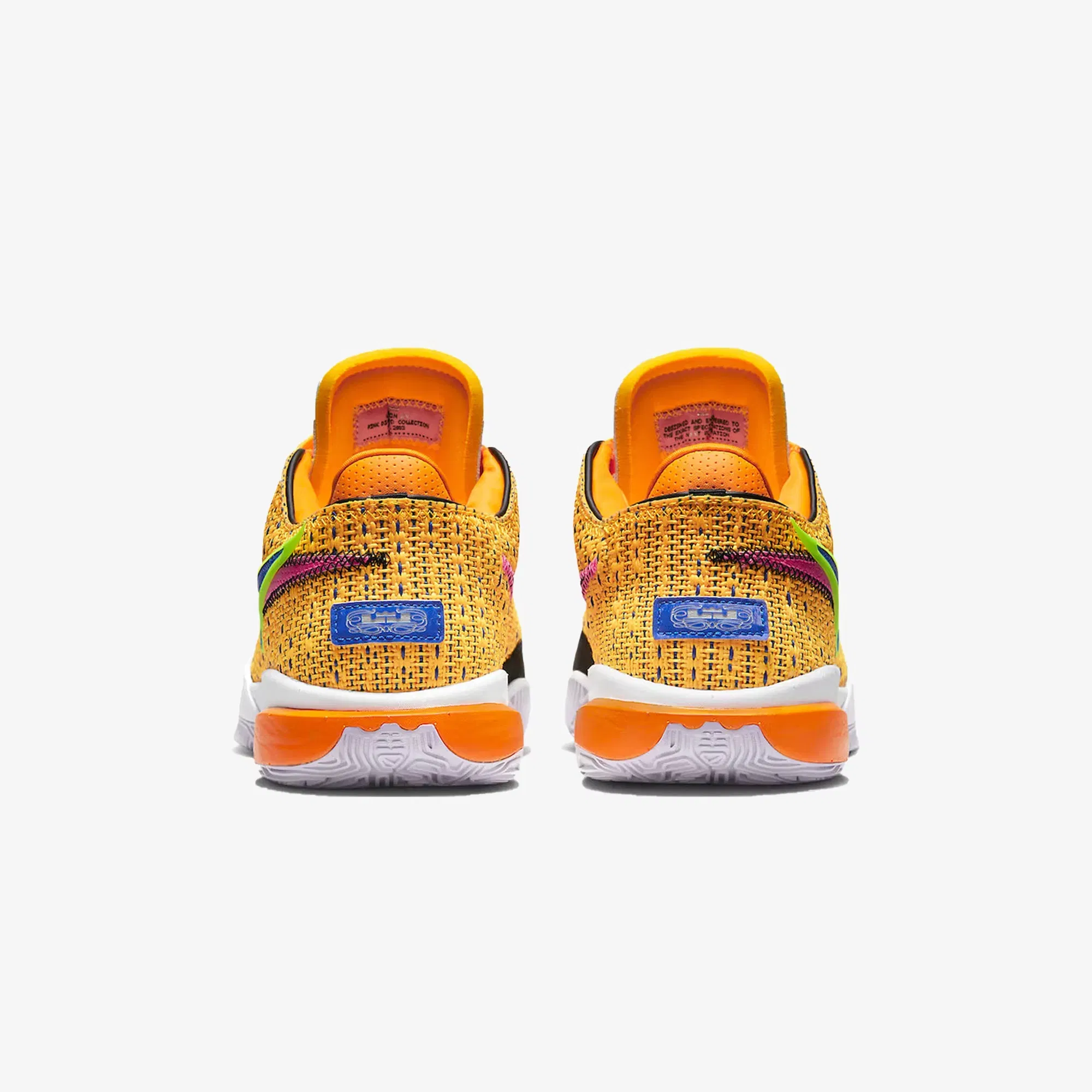 Nike LEBRON XX EP { LASER ORANGE/RACER BLUE-HYPER PINK-WHITE