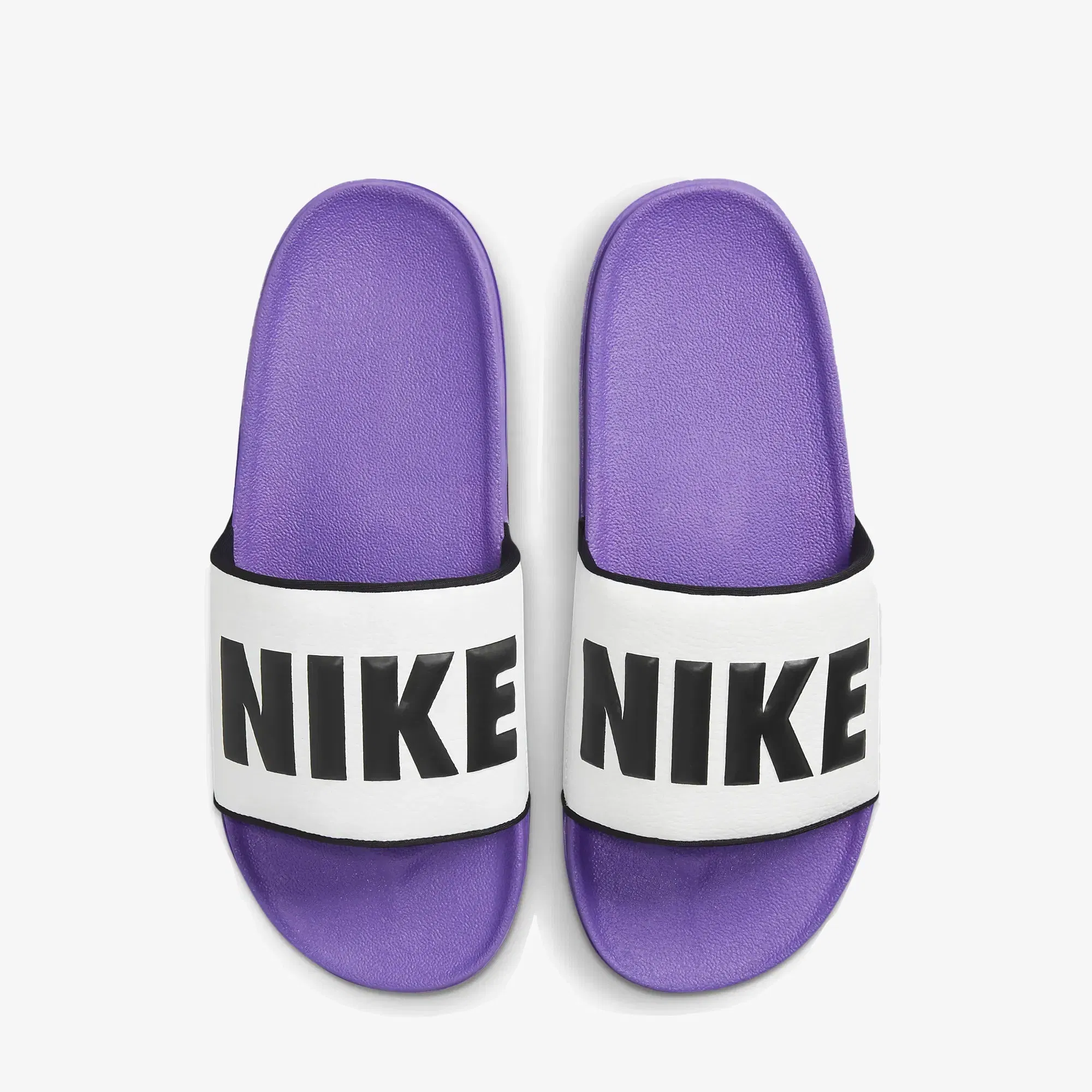 Nike OFFCOURT { SUMMIT WHITE/BLACK-ACTION GRAPE