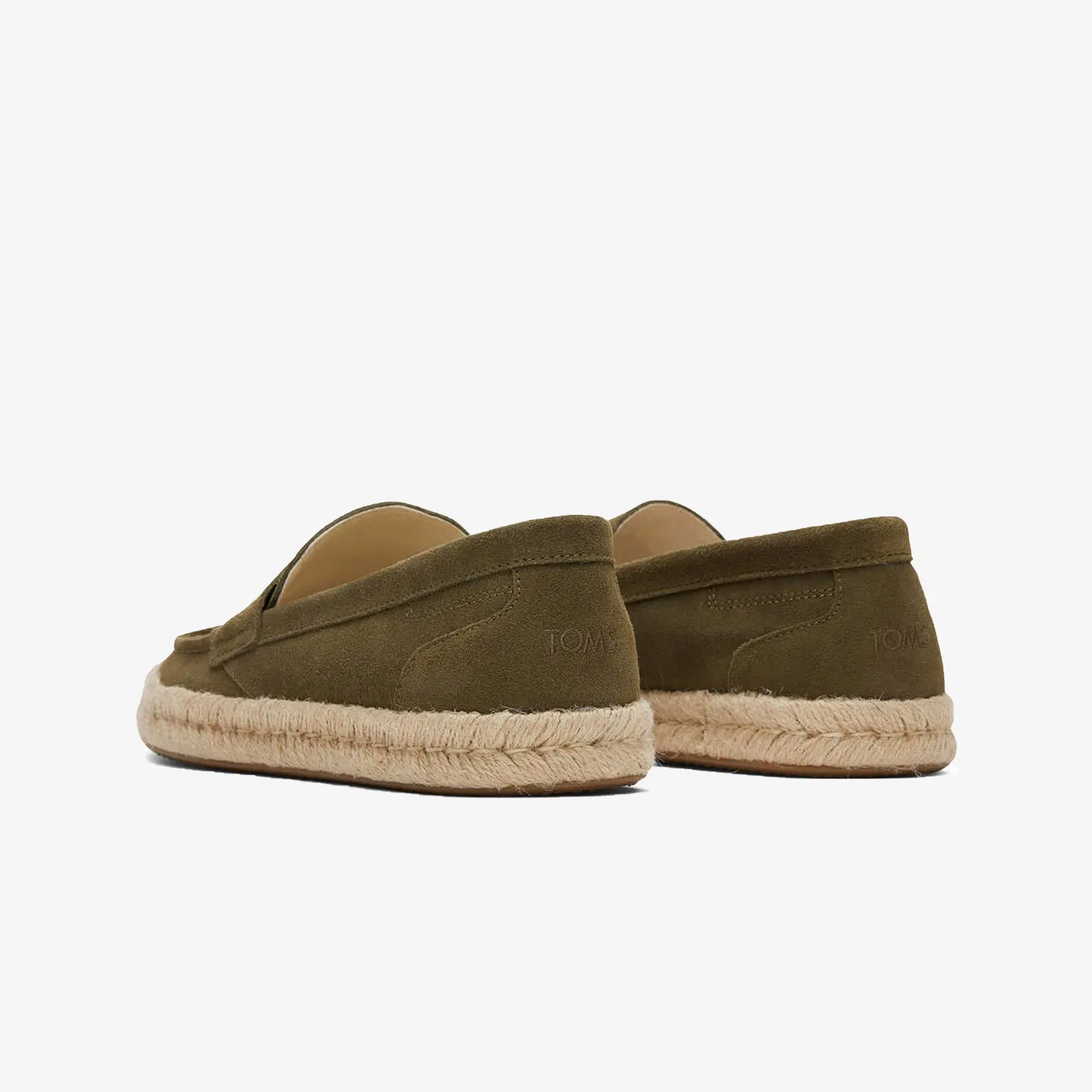 Toms JUTE WRAP BOAT { OLIVE