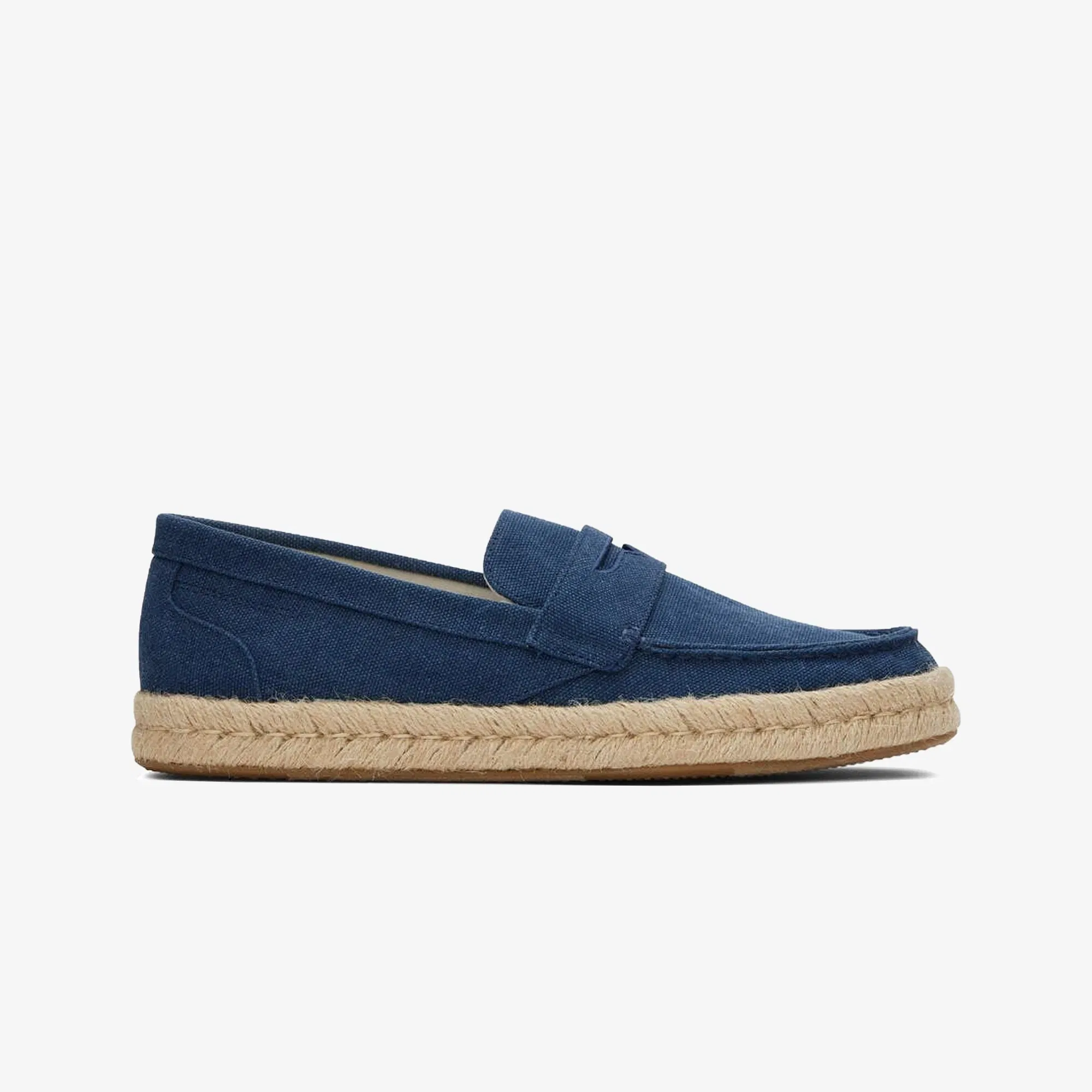 Toms STANFORD 2.0 ROPE ESPADRILLE { NAVY