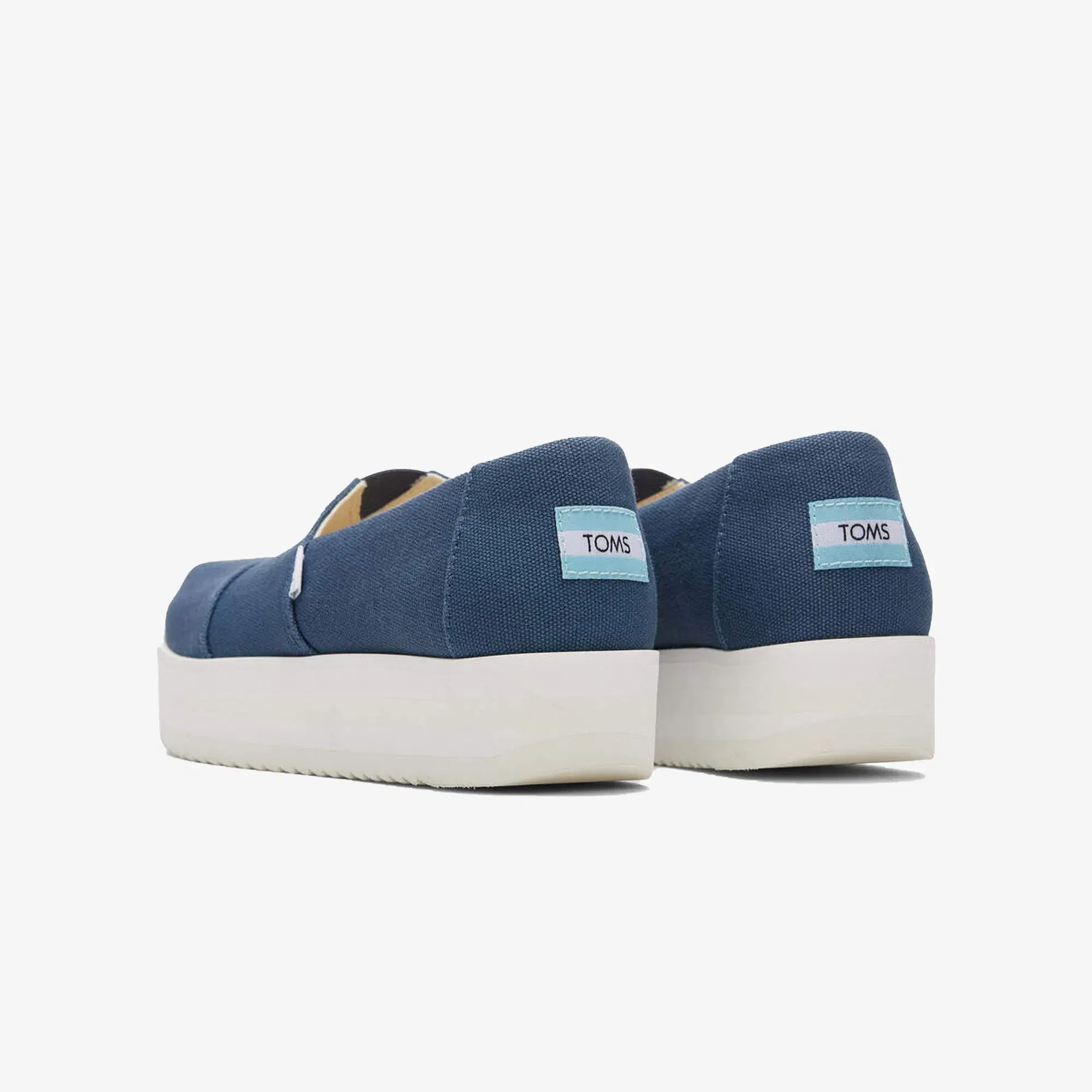 Toms ALPARGATA MIDFORM ESPADRILLE { BLUE