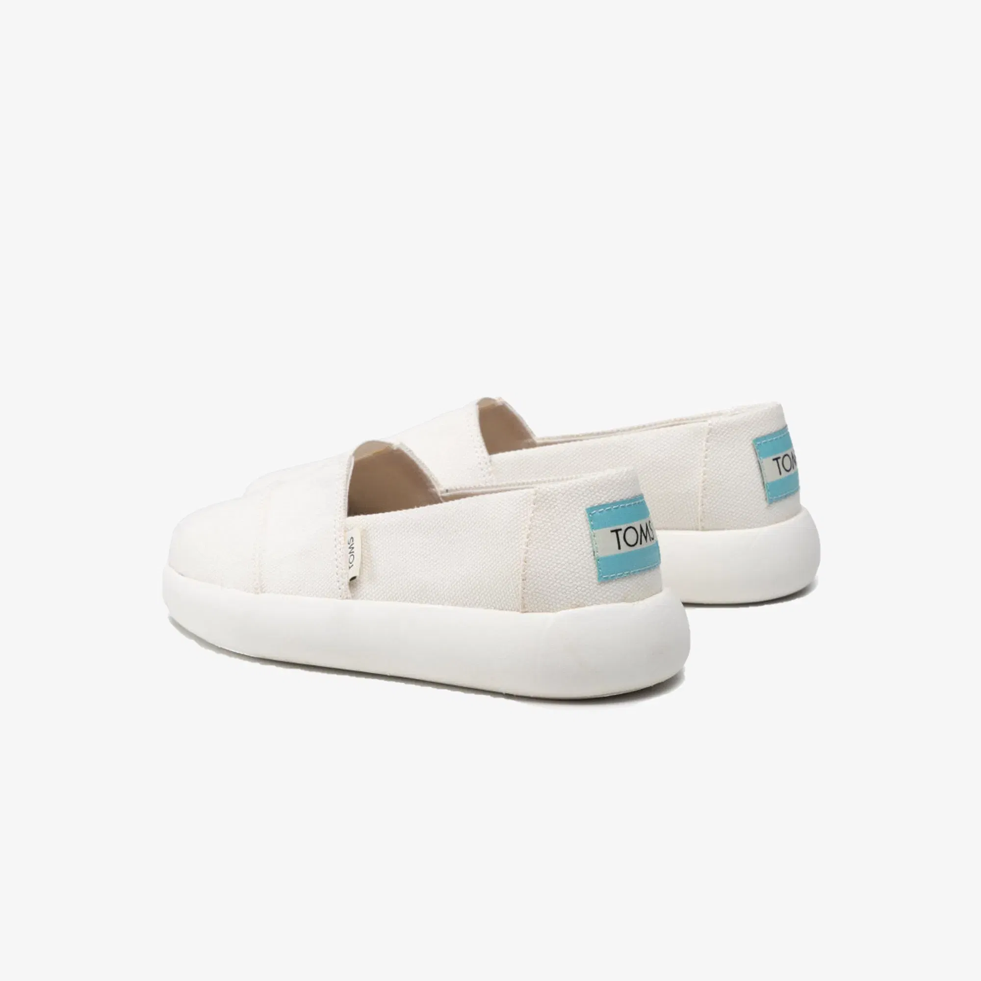 Toms MALLOW ALPARGATA { WHITE