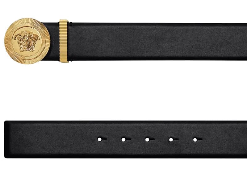 Versace Medusa Biggie Belt Black