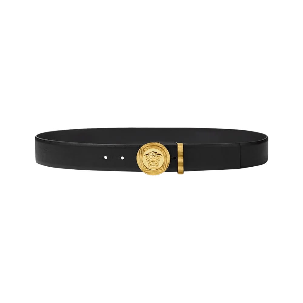 Versace Medusa Biggie Belt Black