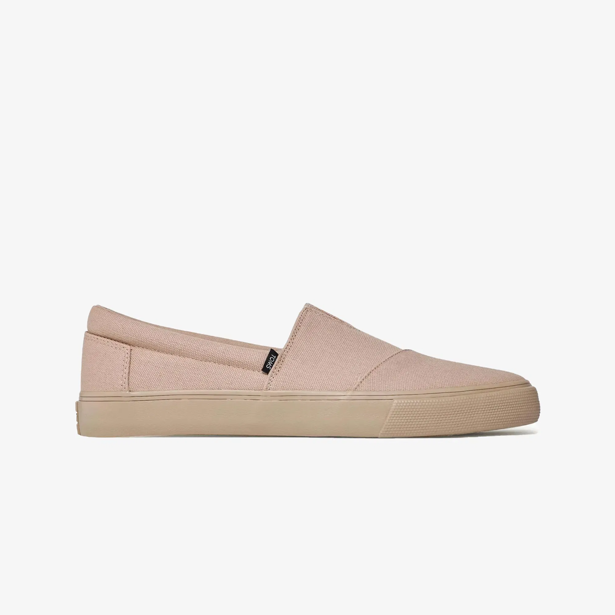 Toms ALPARGATA FENIX SLIP ON OATMEAL CANVAS { BEIGE