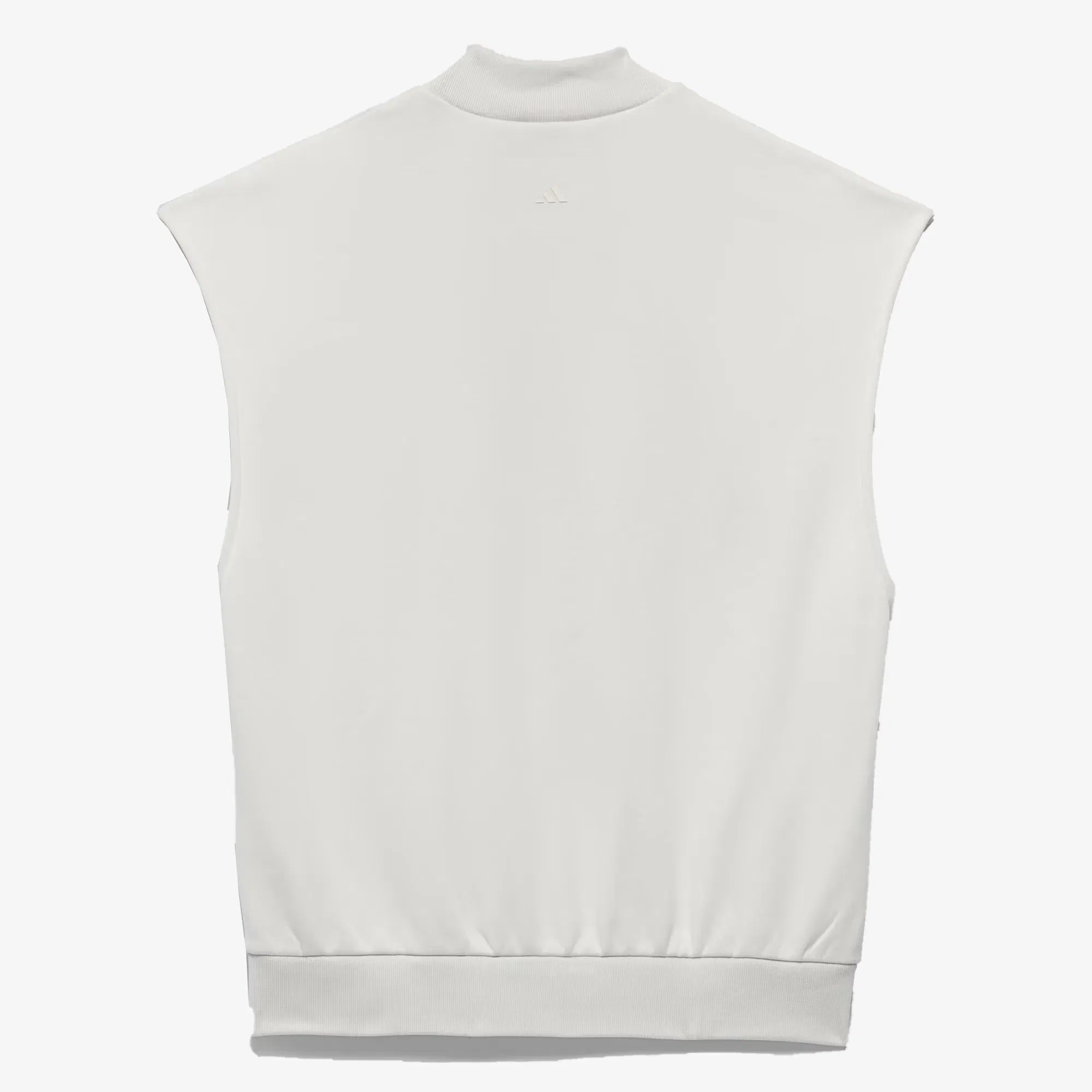 Adidas Originals BASKETBALL SLEEVELESS SWEATSHIRT (GENDER NEUTRAL) { TALC